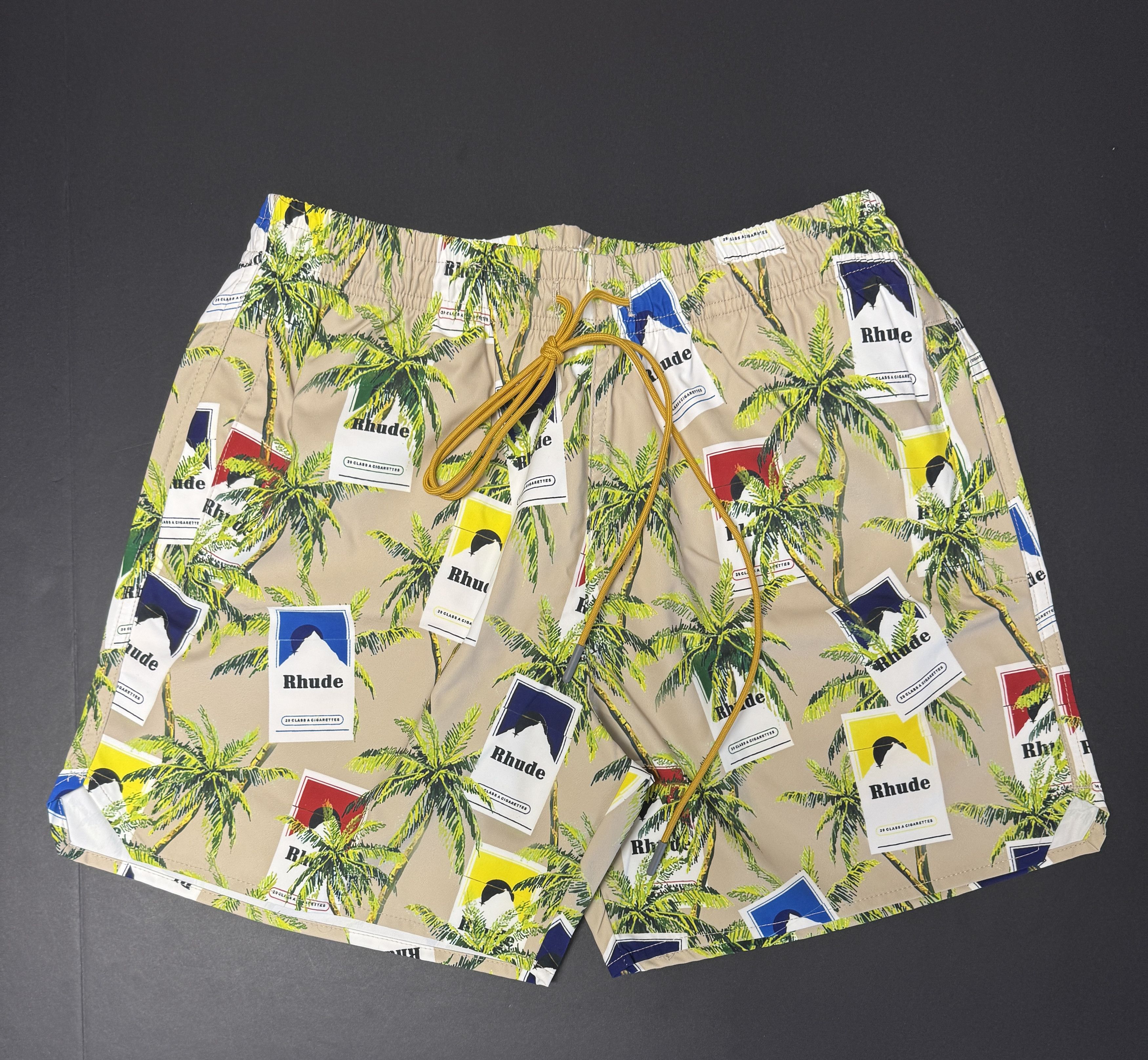 Rhude Rhude Cigarettes Trunks Tan/Multi Size US 30 / EU 46 - 1 Thumbnail