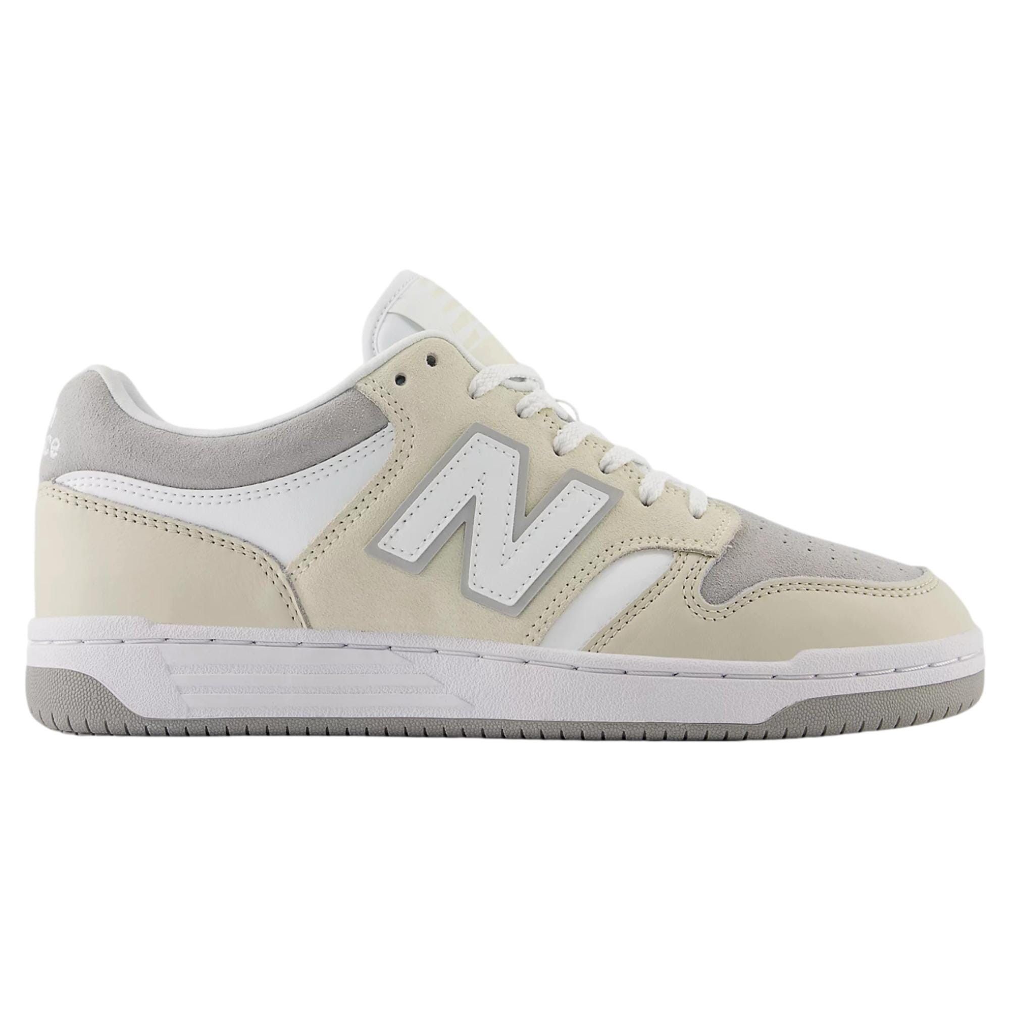 New Balance 480 Grey / Beige BB480LGW Size US 6.5 / EU 39-40 - 1 Thumbnail