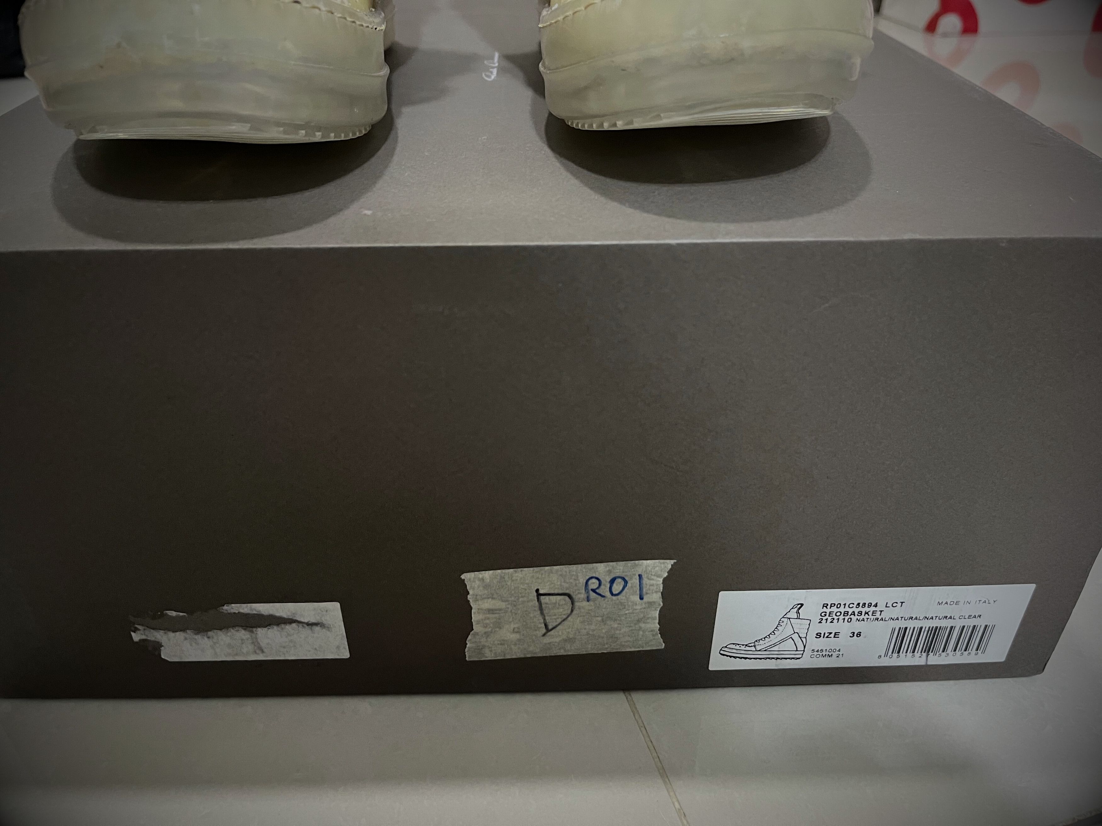 Rick Owens Geobasket Size US 6 / IT 36 - 7 Thumbnail