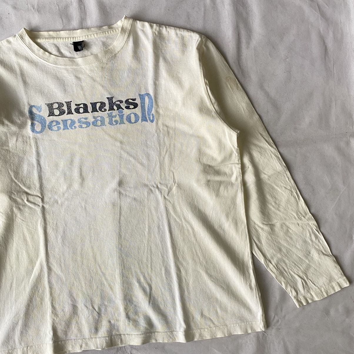 If Six Was Nine × Japanese Brand × Le Grande Bleu (L.G.B.) Vintage Streetwear Japan Blank Sensations Long Sleeve Tees Size US XL / EU 56 / 4 - 4 Thumbnail