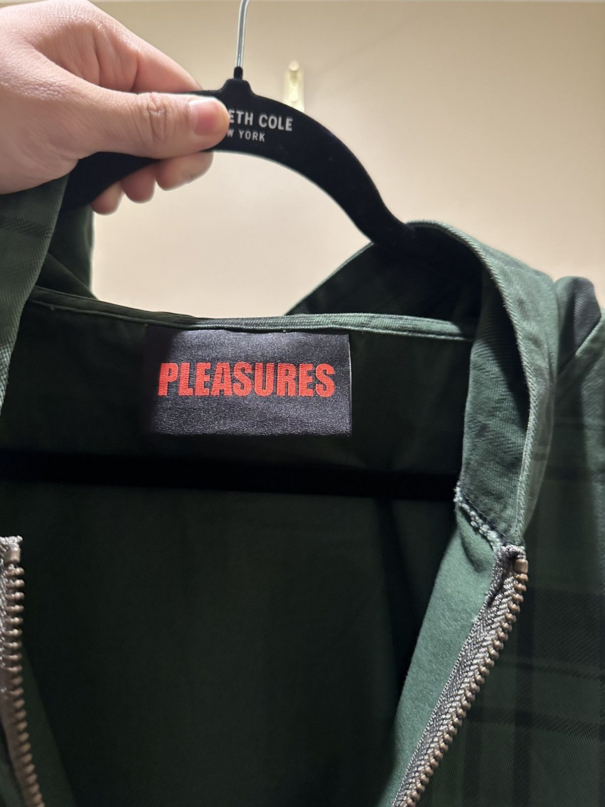 Pleasures Pleasures Dedicate Plaid Zip Poncho Size US L / EU 52-54 / 3 - 4 Thumbnail