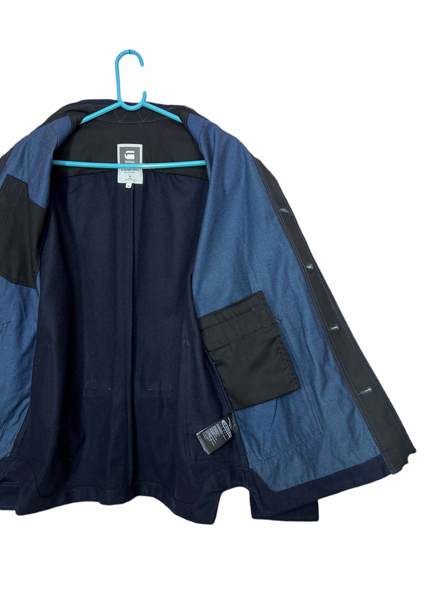 G-Star G-Star Raw Faeros PM Overshirt L/S Denim Jacket Size US L / EU 52-54 / 3 - 9 Thumbnail