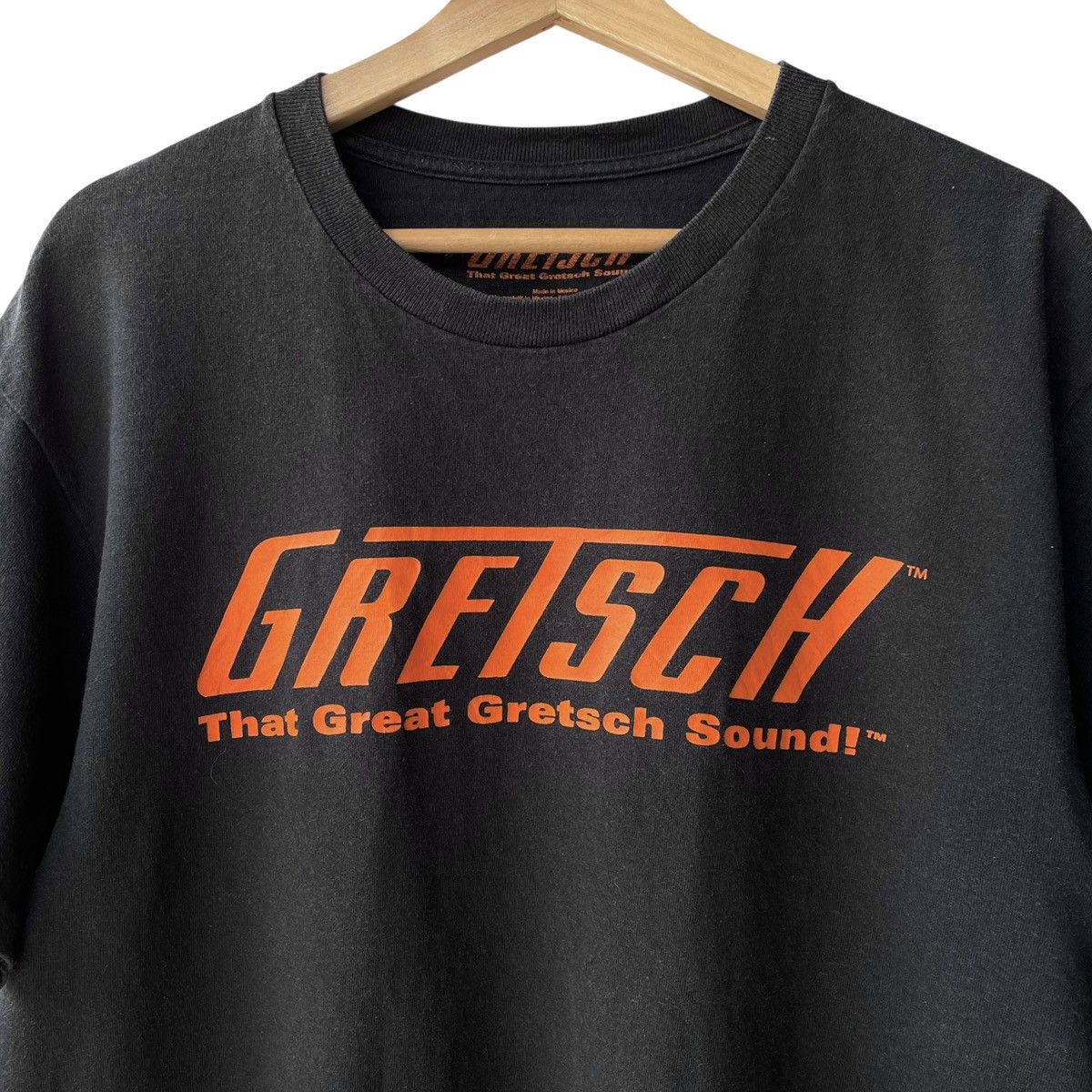Vintage Gretsch Guitars USA Official Merchandise Logo Tee Size US L / EU 52-54 / 3 - 3 Thumbnail