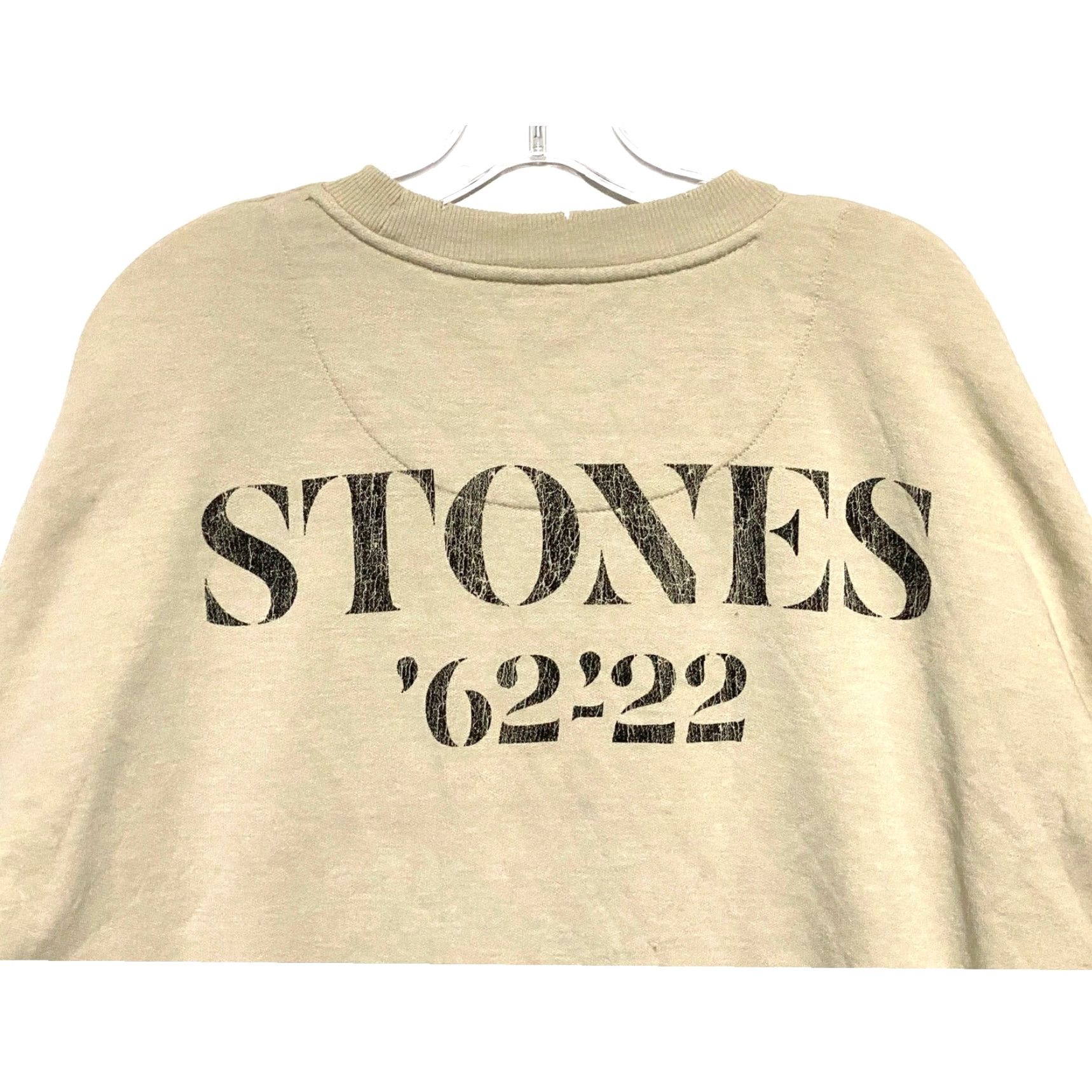 Vintage VINTAGE The Rolling Stones 60th Anniversary Tongue Sweatshirt Womens XL Rock Neon Festival Shirt Size XL / US 12-14 / IT 48-50 - 4 Thumbnail