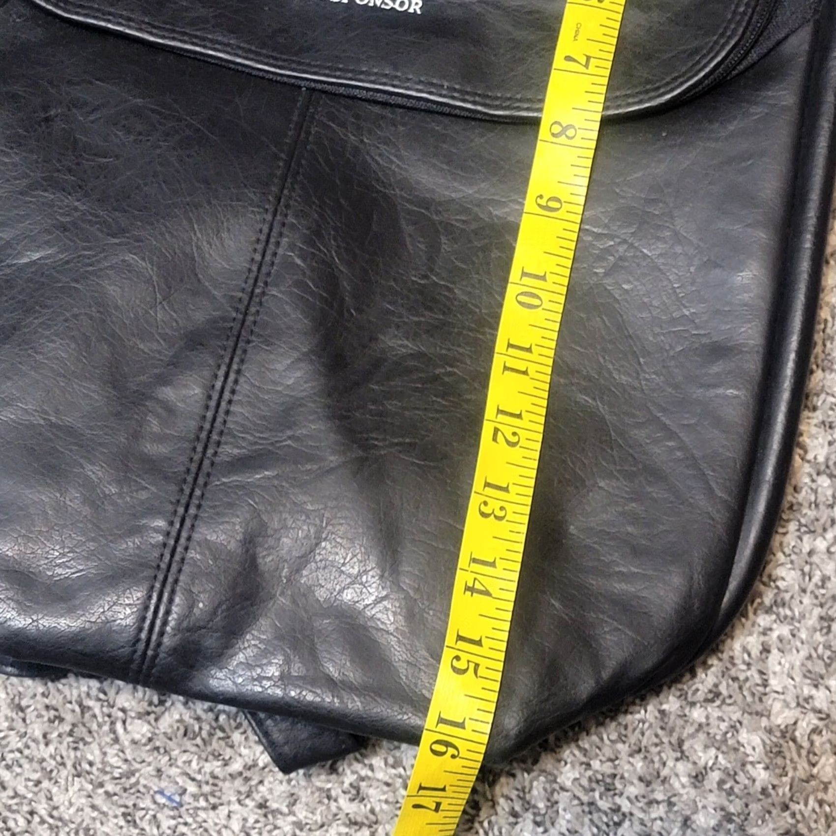 Harley Davidson VINTAGE HARLEY DAVIDSON MILLER LITE TOPPERS Genuine Leather Backpack Travel Bag Tote Unisex Adults Medium Black Sports Style Backpack Mens Girls? Size ONE SIZE - 3 Thumbnail