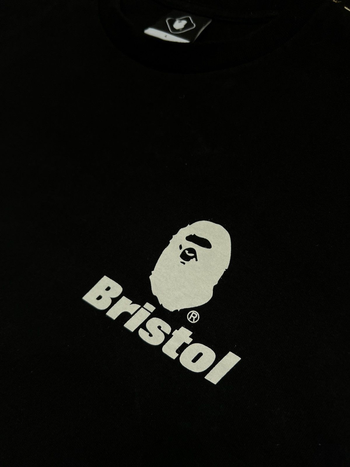 Bape × F.C. Real Bristol A BATHING APE FC BRISTOL BAPE TEE RARE Size US L / EU 52-54 / 3 - 4 Thumbnail