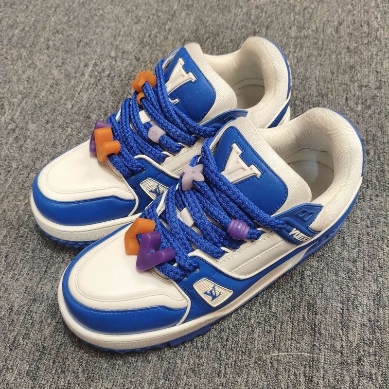 Louis Vuitton Trainer Maxi Low Top Sneakers for Men 0079