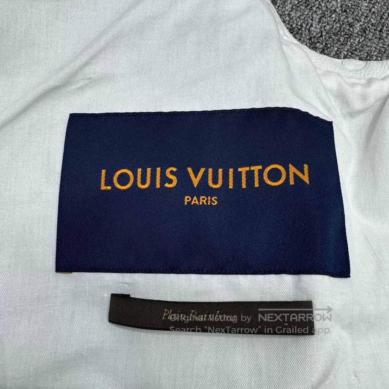 Louis Vuitton Louis Vuitton White Monogram Logo Vest. Size US M / EU 48-50 / 2 - 4 Thumbnail