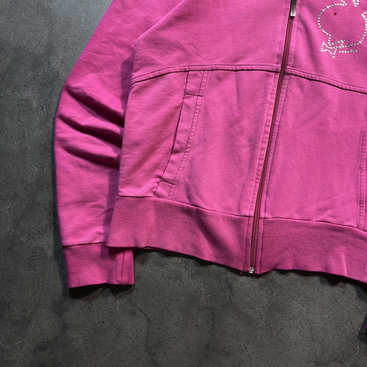 Playboy Vintage Y2K 2000s Playboy Bunny Big Logo Zip Hoodie Womens Size US S / EU 44-46 / 1 - 6 Thumbnail