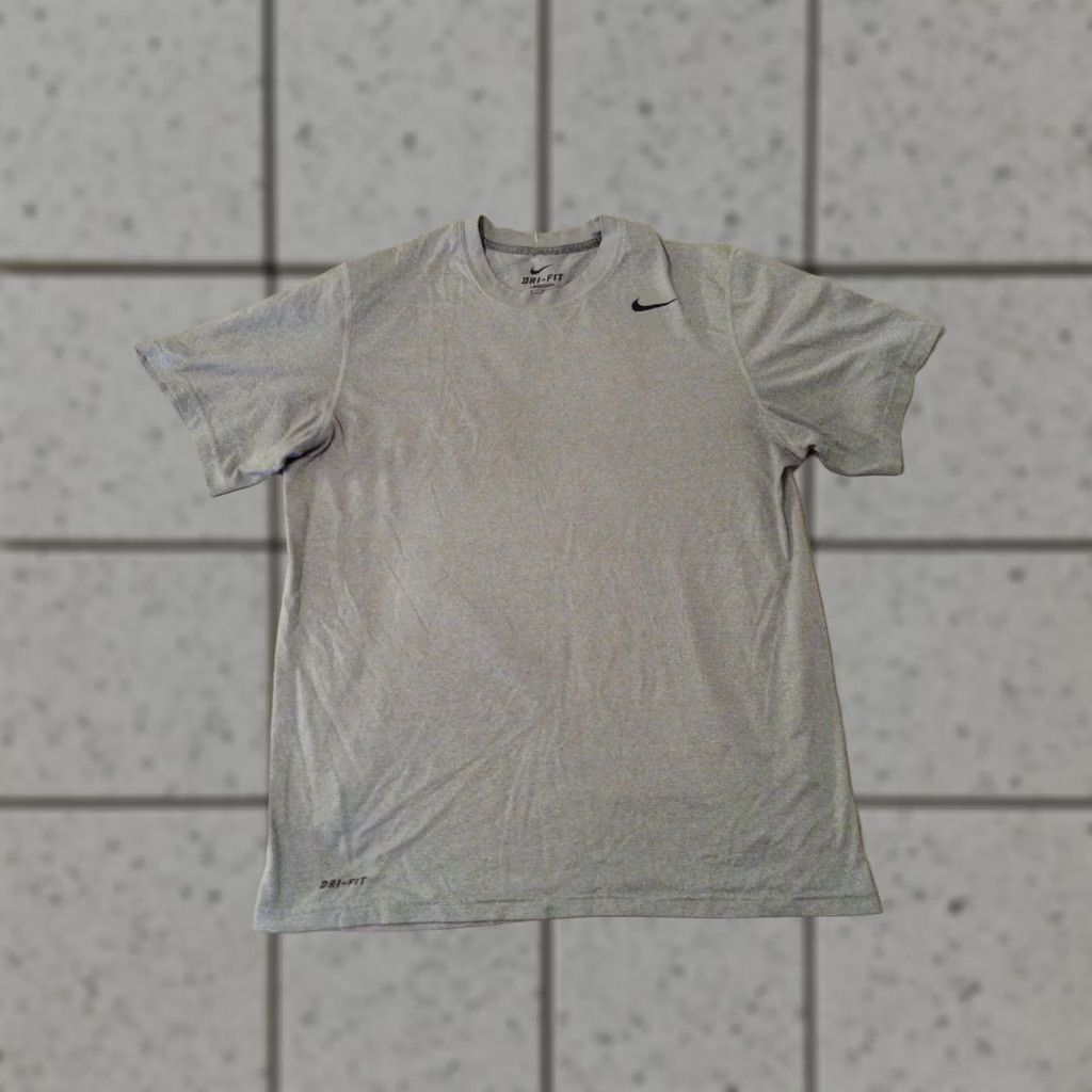 Nike Mens Nike Shirt M Medium Gray Athletic Size US M / EU 48-50 / 2 - 1 Thumbnail