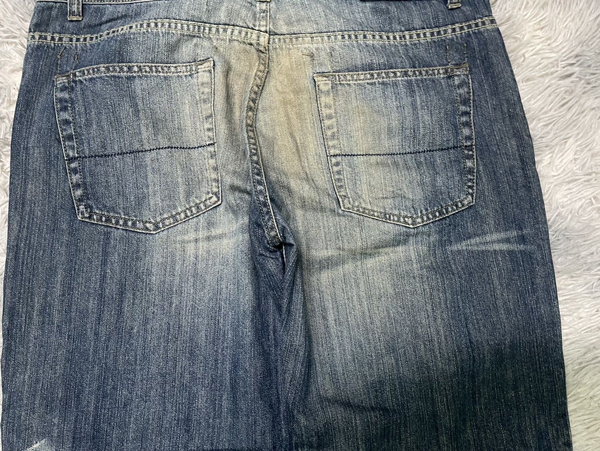 Stussy VINTAGE STUSSY BAGGY DENIM PANT RARE DESIGN Size US 35 - 21 Thumbnail