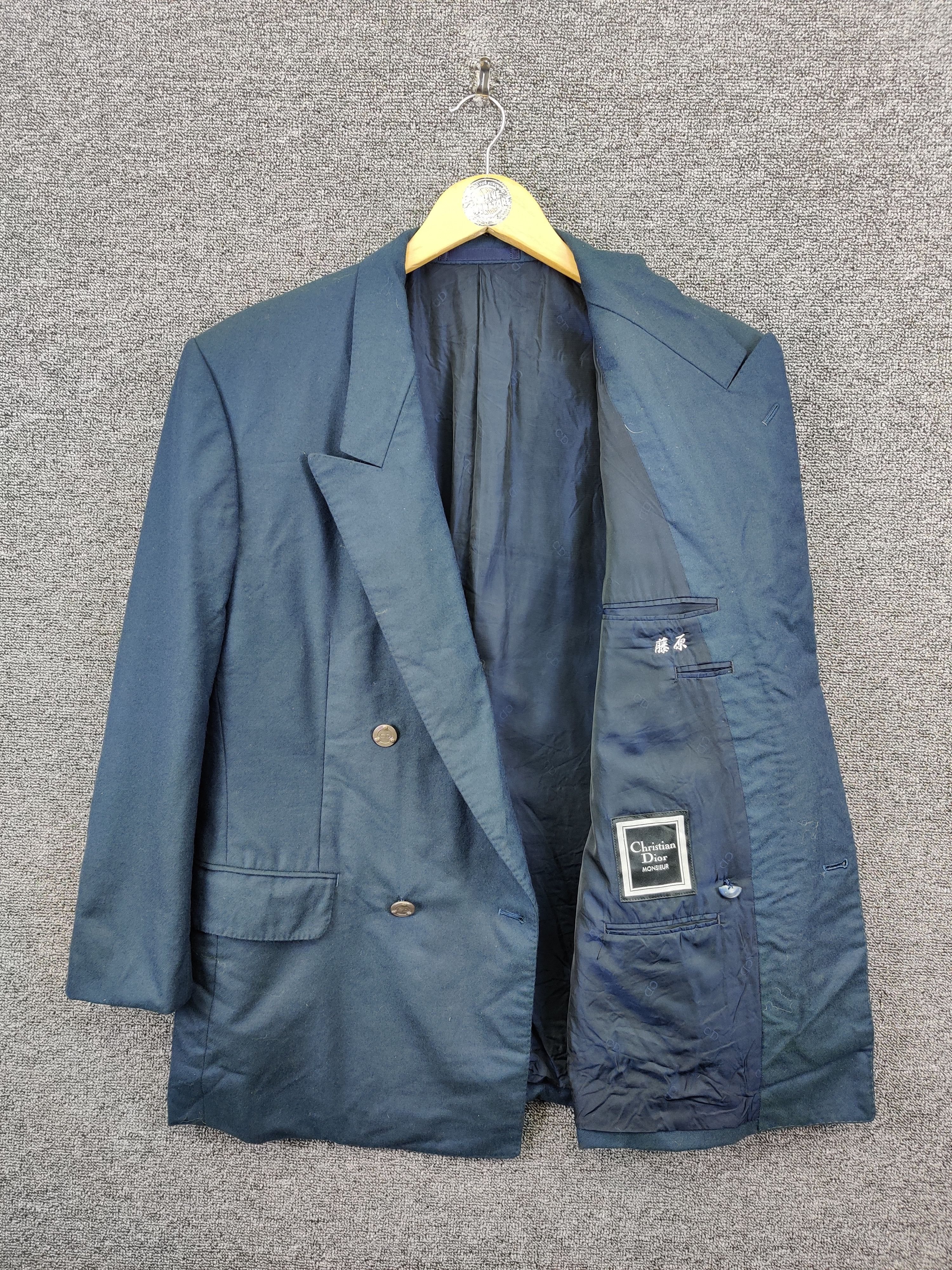 Christian Dior Monsieur Vintage Christian Dior Monsieur Wool Single Breasted Blazer Size US M / EU 48-50 / 2 - 7 Thumbnail