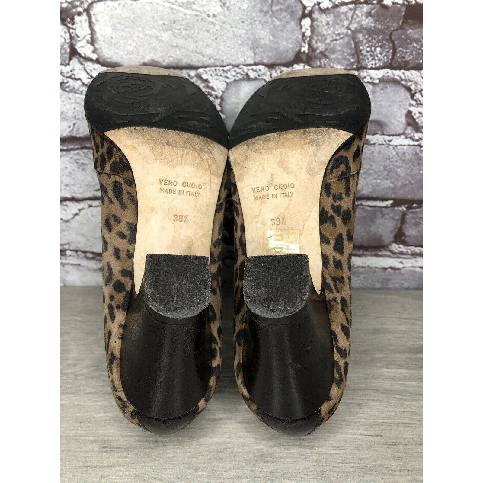 Other Taryn Rose Leopard Print Brown Bow Peep Toe Heels Shoes Wome Size US 9 / IT 39 - 14 Thumbnail