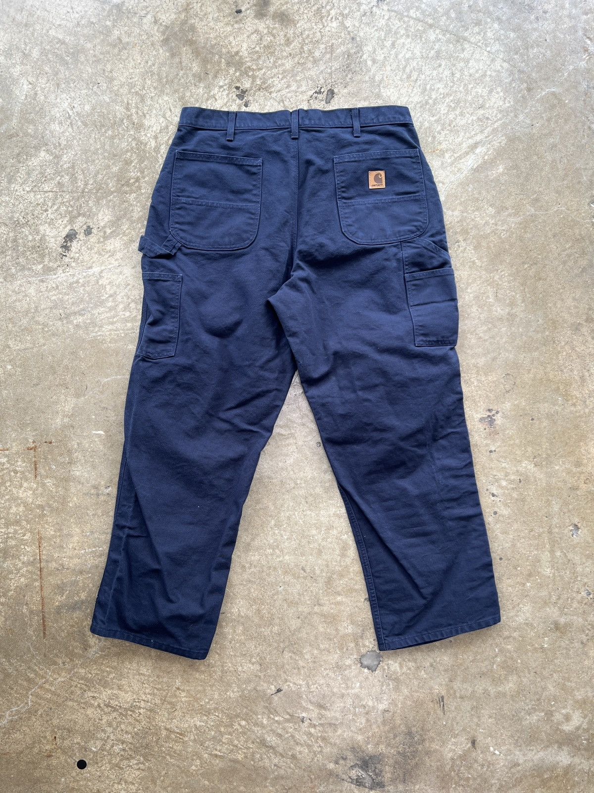 Carhartt Vintage Carhartt Carpenter Pant 38x30 Size US 38 / EU 54 - 2 Thumbnail