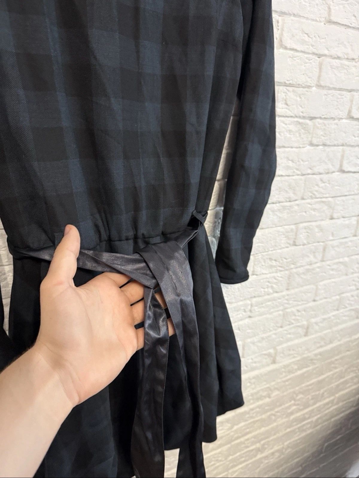 Cop Copine Vintage Cop Copine Midi Dress Check Pattern Model Y2K TOUPIE Size S / US 4 / IT 40 - 3 Thumbnail