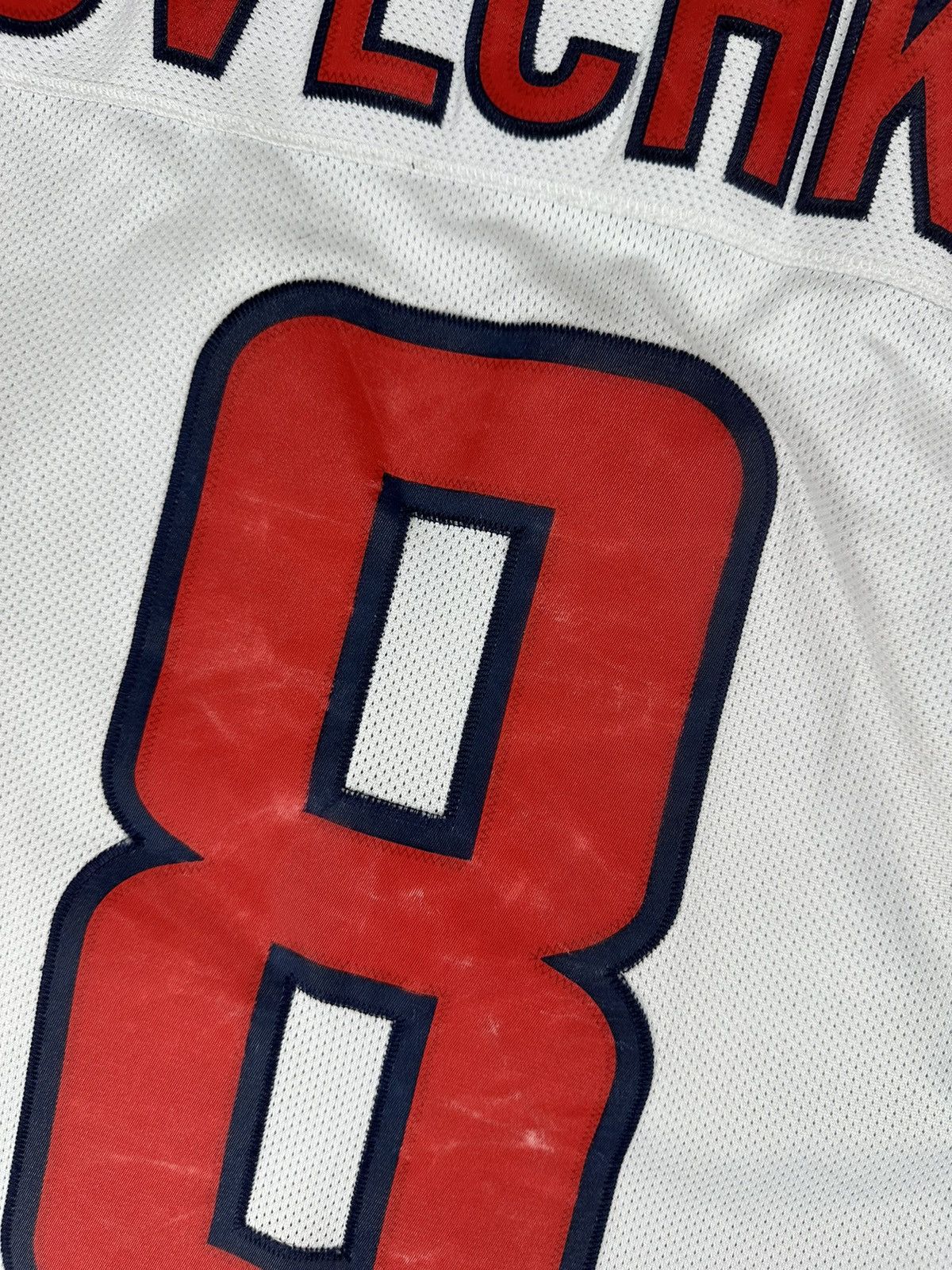 Reebok Reebok Washington Capitals CCM Ovechkin #8 NHL Hockey Jersey Size US L / EU 52-54 / 3 - 16 Thumbnail