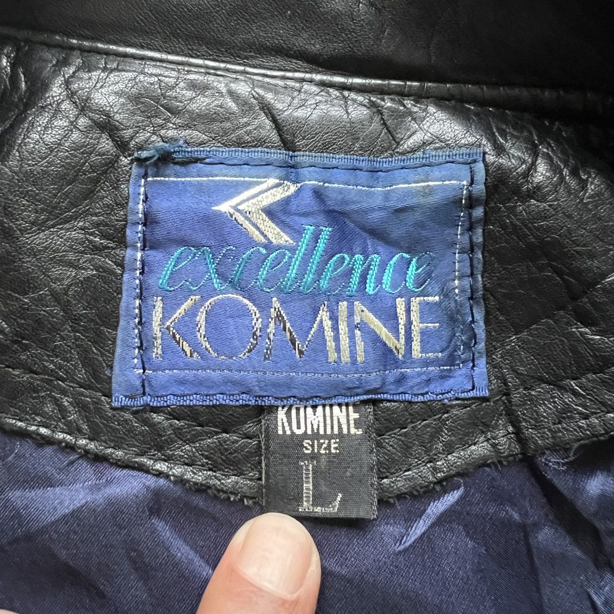 Kadoya Vintage Komine Tokyo Japan Motorcycle rider Avant Garde Size US M / EU 48-50 / 2 - 13 Thumbnail