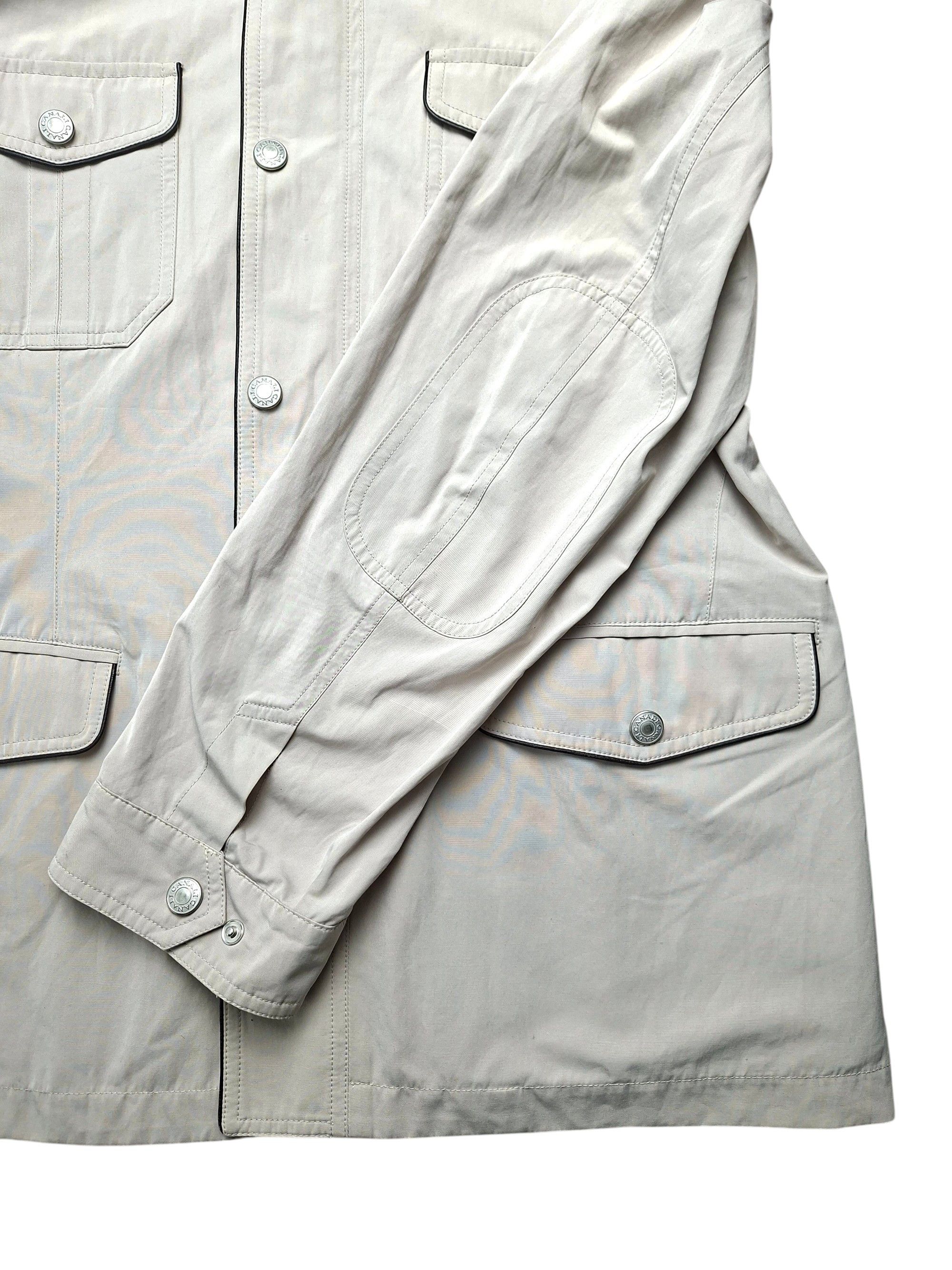 Canali CANALI Rain & Wind Tech Field Jacket Beige L/XL Utility Size US XL / EU 56 / 4 - 3 Thumbnail