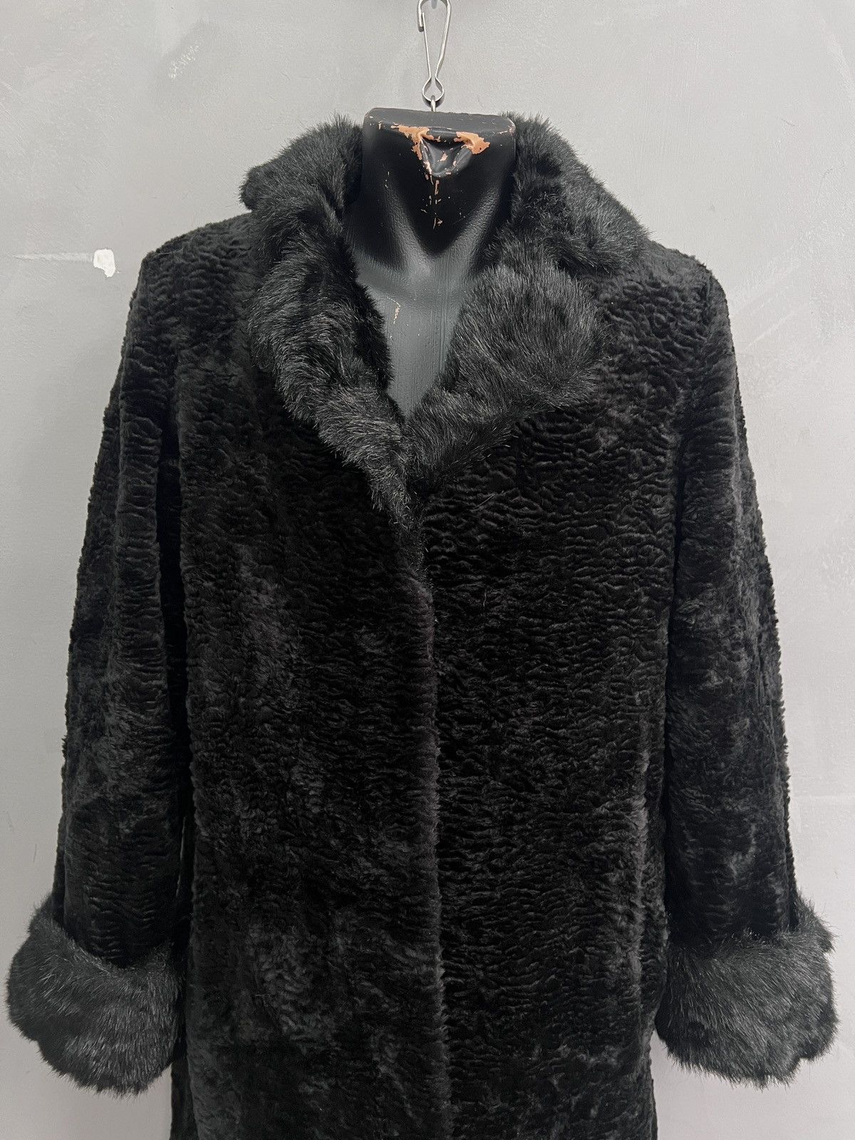 Hysteric Glamour Vintage Faux Fur Long Jakcet Black Coat if six was nine Size US M / EU 48-50 / 2 - 2 Thumbnail