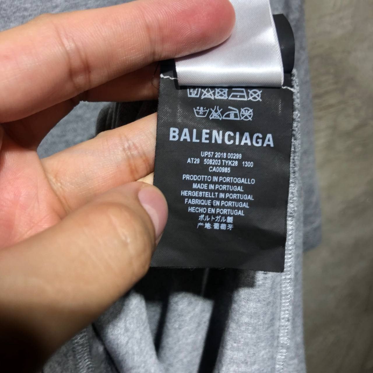 Balenciaga Balenciaga Copy right small logo tee Size US L / EU 52-54 / 3 - 8 Thumbnail