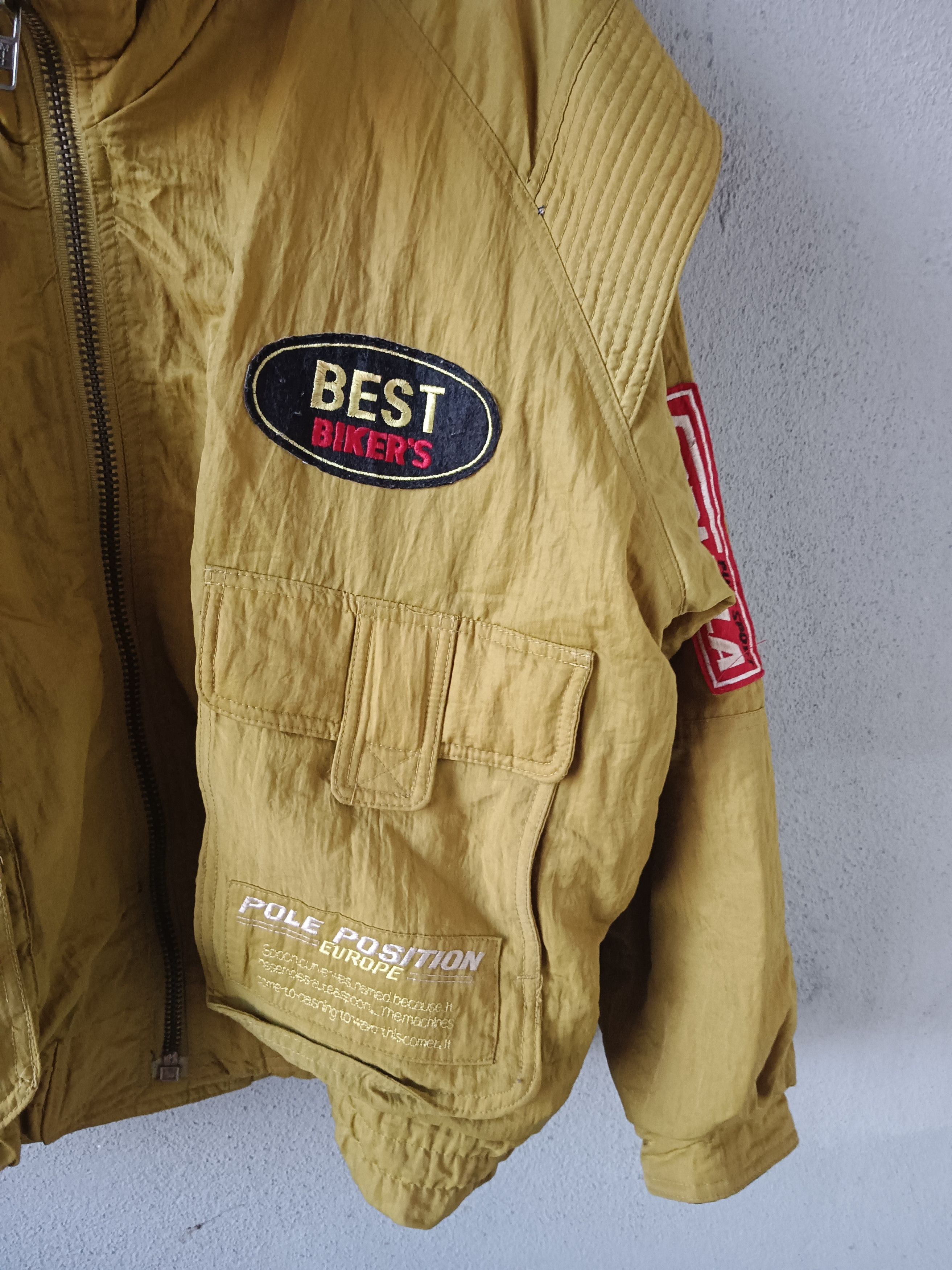 Vintage Vintage Bomber Motorcycle Zipper Jacket Basic Riders Style Size US L / EU 52-54 / 3 - 2 Thumbnail