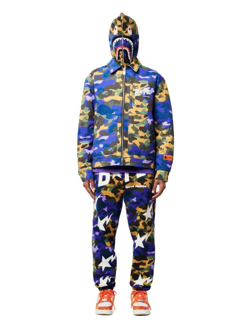 Heron Preston o1mle0924 Camouflage Worker Jacket in Multicolor Size US XXS / EU 40 - 2 Thumbnail