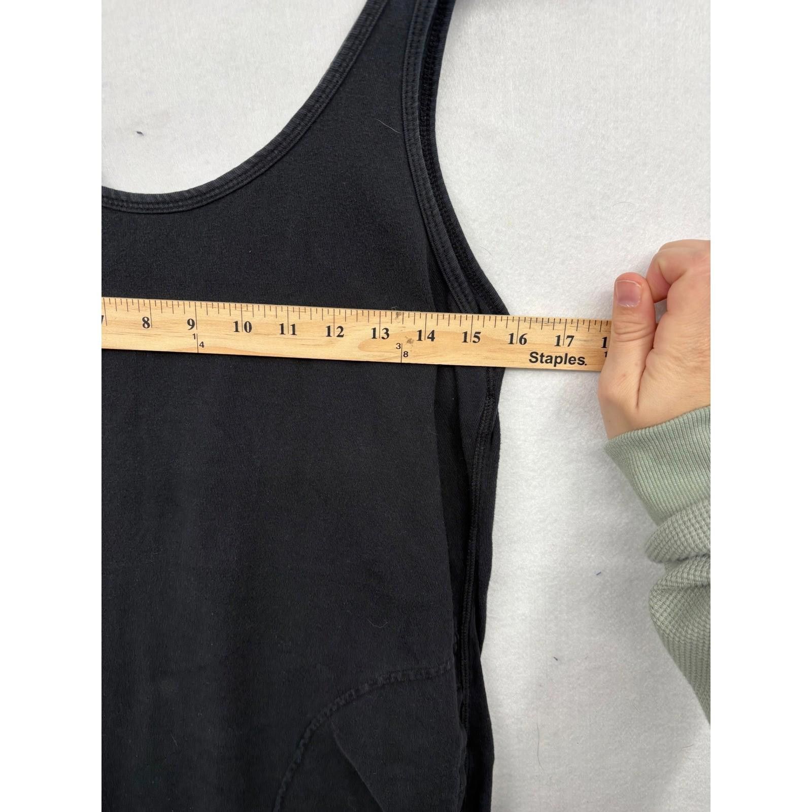 Other Fresh Produce Black Tank Dress Midi Pockets Women's Size M Size M / US 6-8 / IT 42-44 - 4 Thumbnail