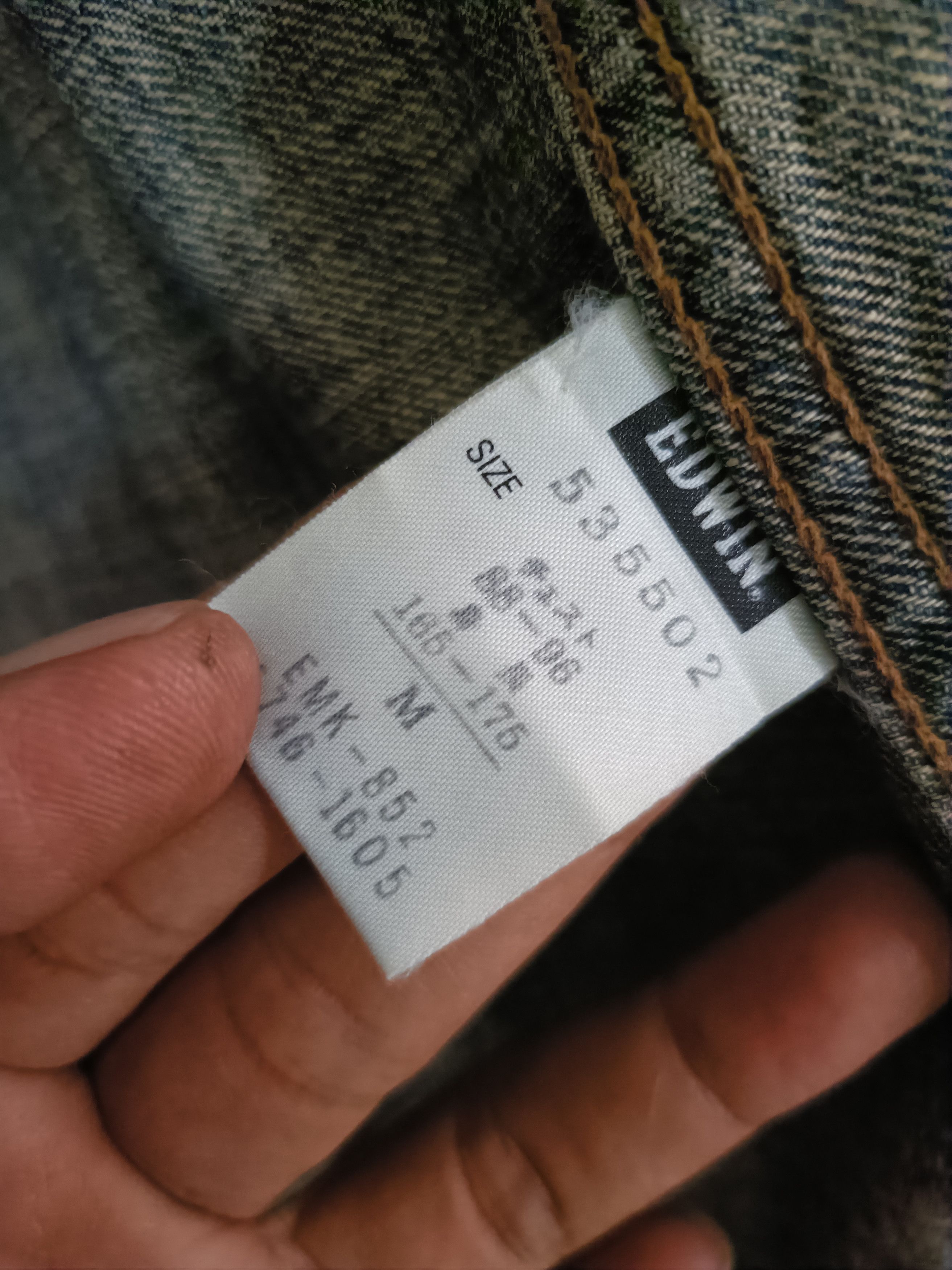 Edwin Vintage Edwin 505 chore selvedge denim jacket Size US M / EU 48-50 / 2 - 10 Thumbnail