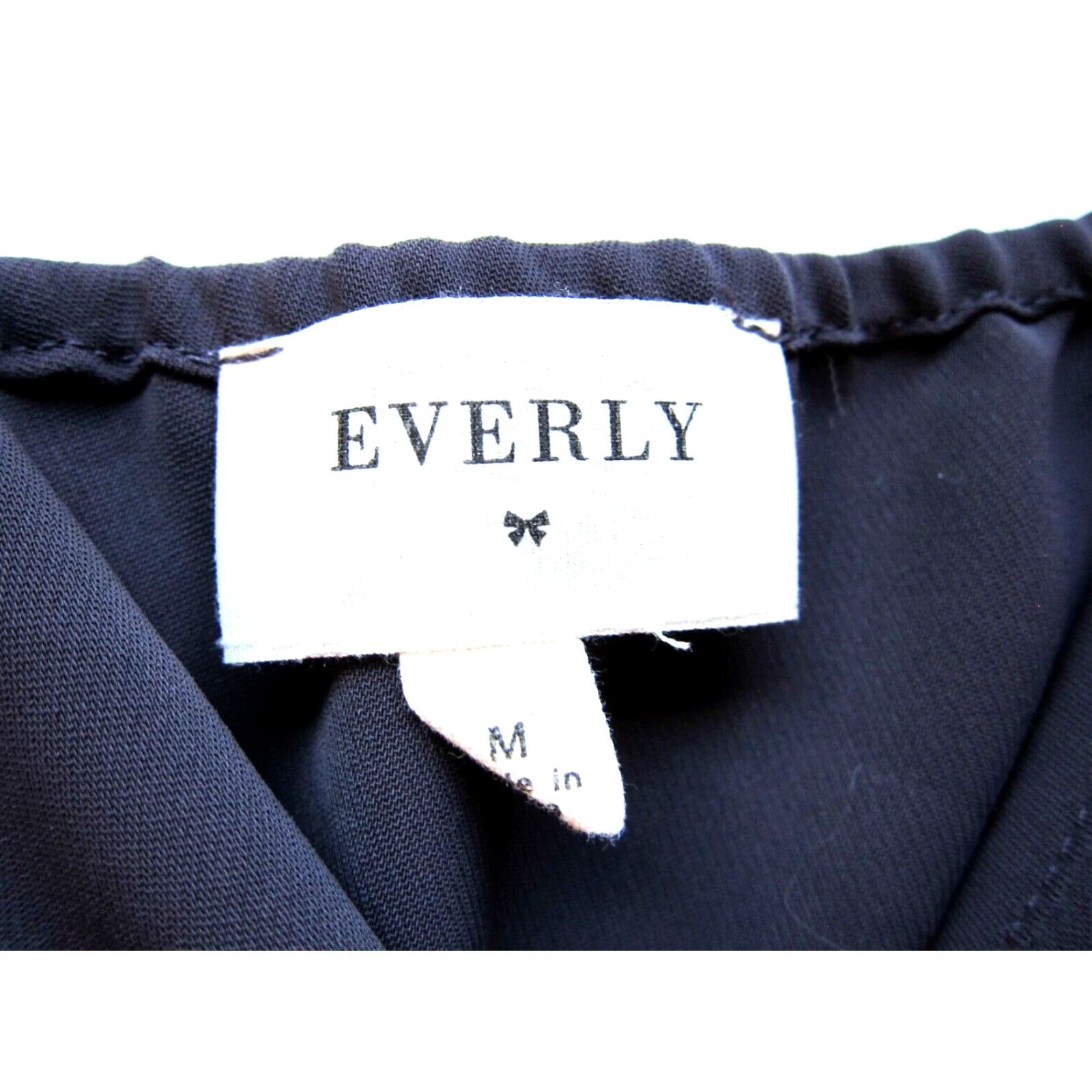 Vintage Everly Dress Medium Dark Brown Long Maxi V-Neck Stretch Ruffle Tank Slip Size M / US 6-8 / IT 42-44 - 4 Thumbnail