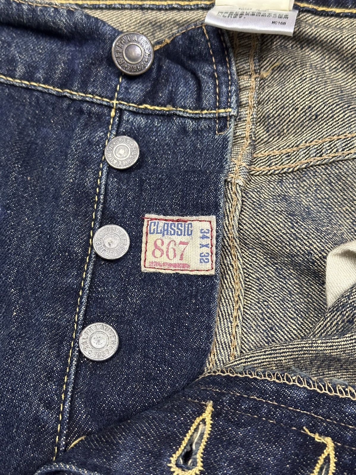 Polo Ralph Lauren 90s Style🎌 Vintage Polo Ralph Lauren 💥 Size US 36 / EU 52 - 10 Thumbnail