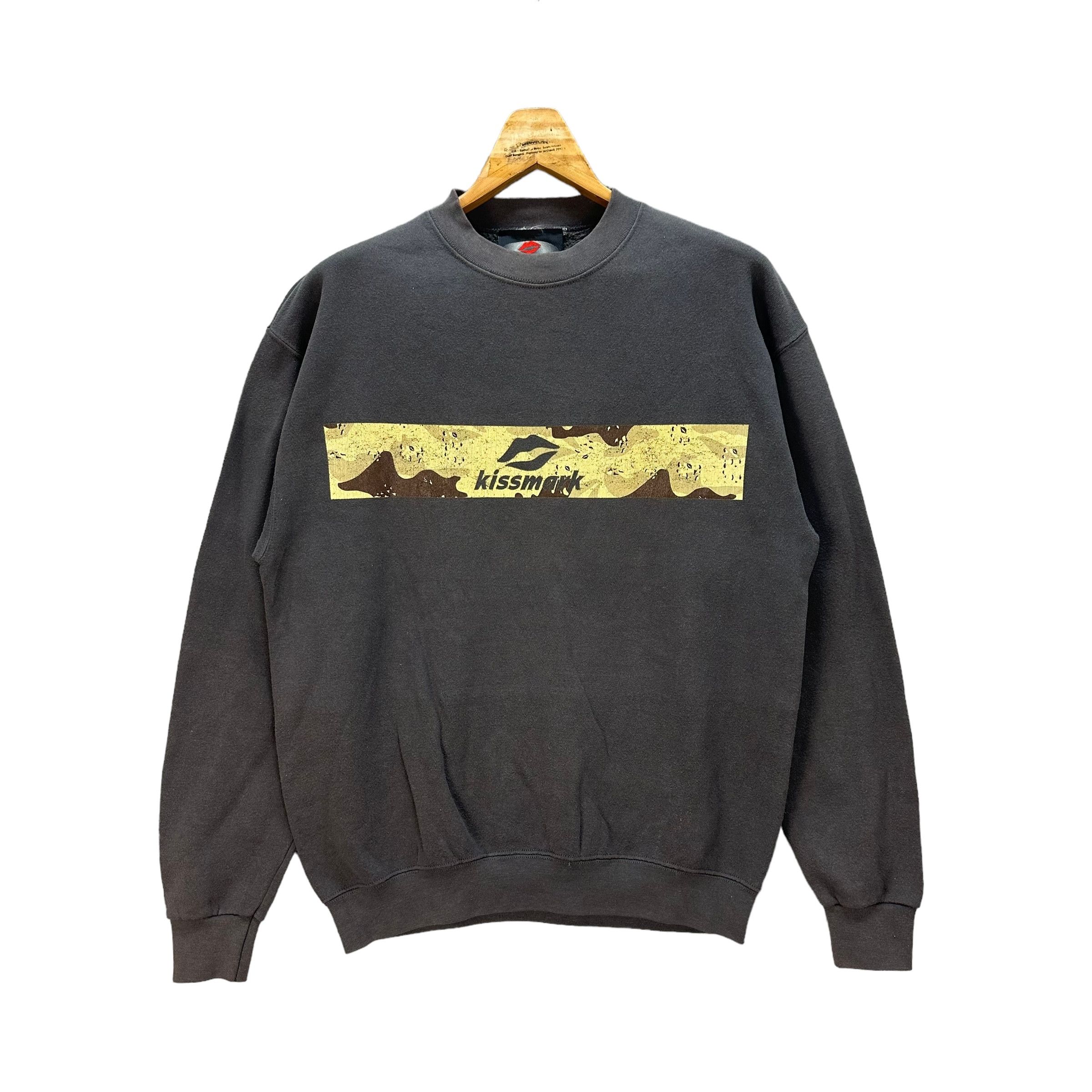 Japanese Brand KISSMARK BIG LOGO SWEATSHIRTS #8756-025 Size US M / EU 48-50 / 2 - 1 Thumbnail