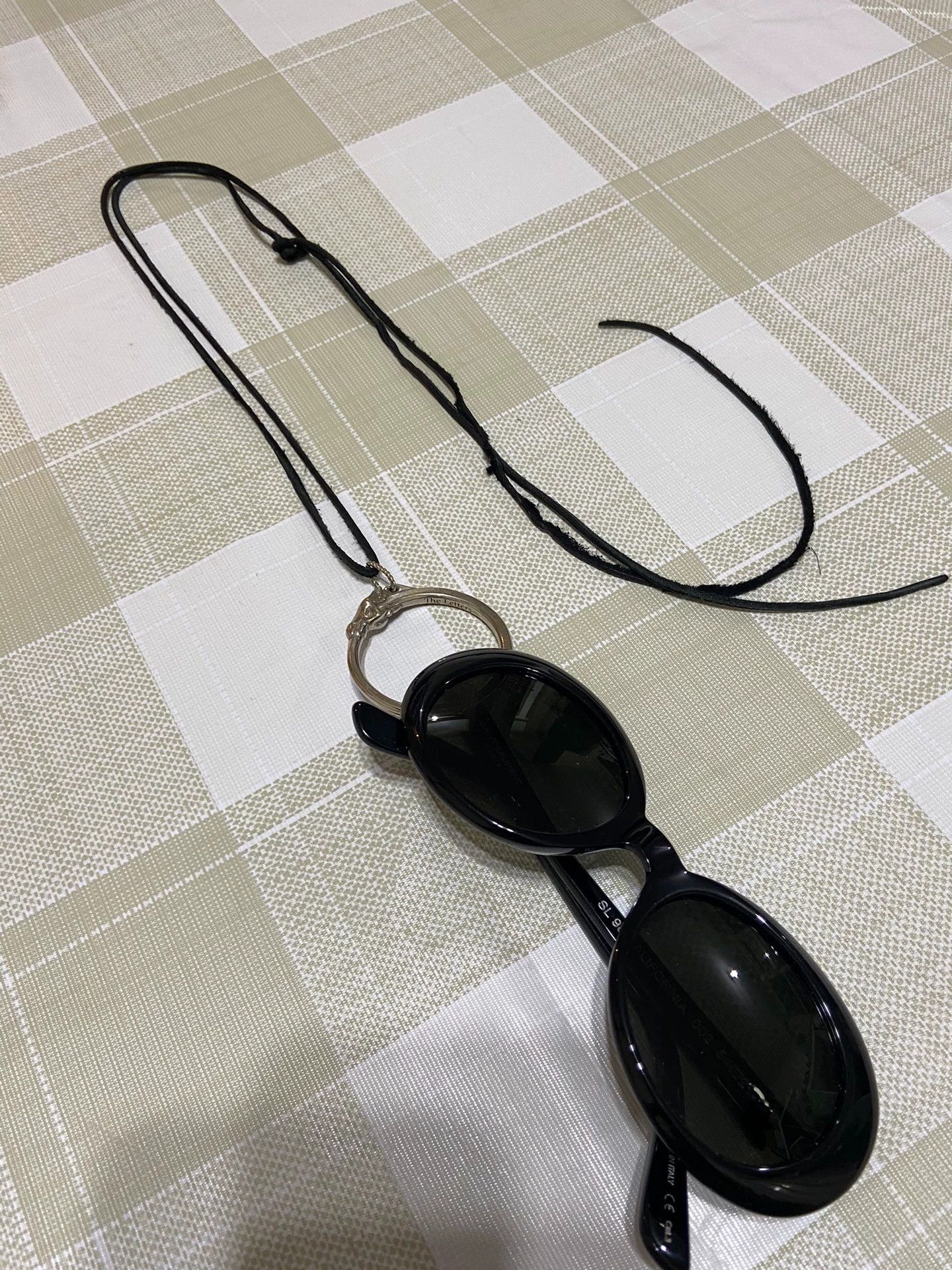 END. End. 925 Silver Soloist Sunglass Necklace (Custom Japan) Size ONE SIZE - 2 Thumbnail