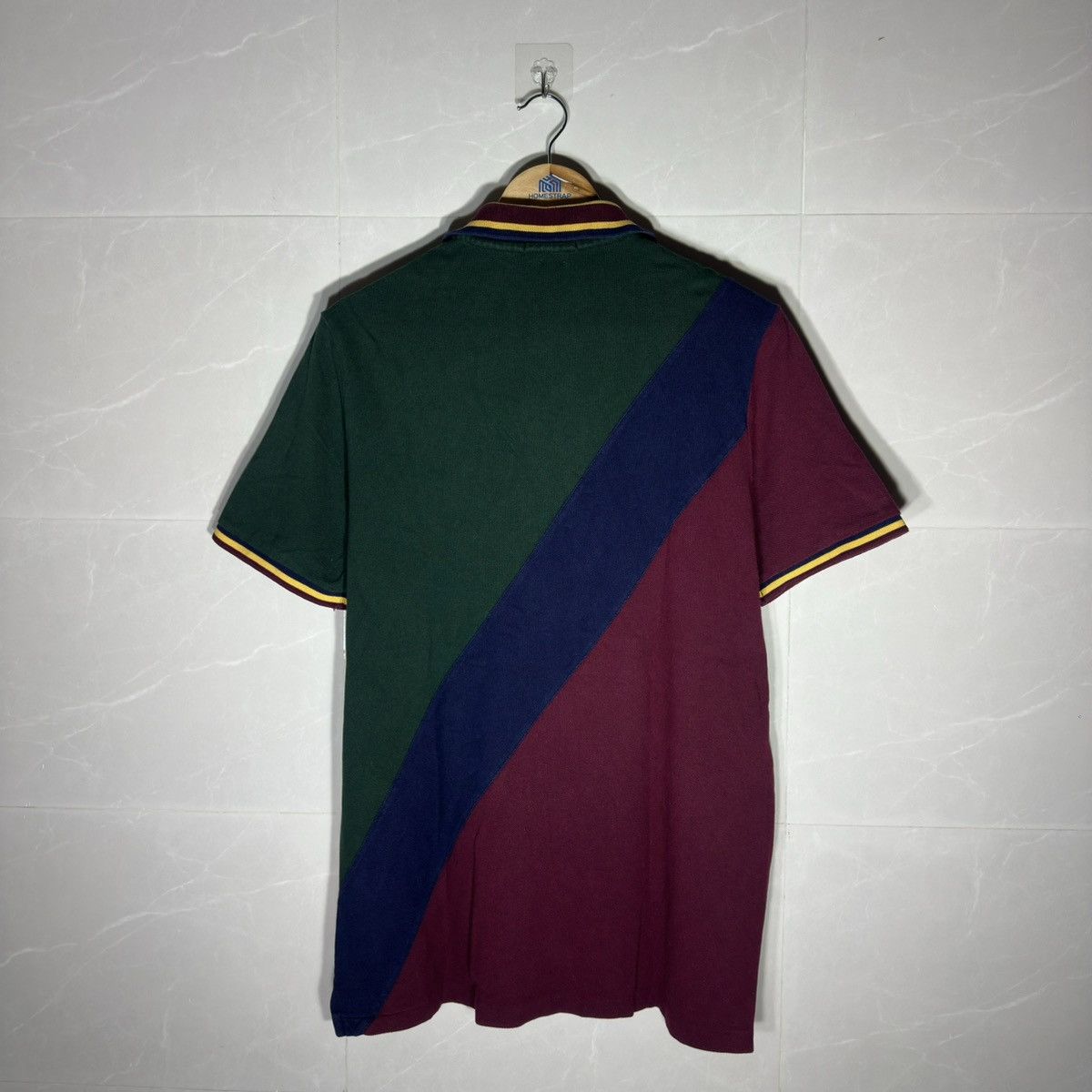 Polo Ralph Lauren Polo Ralph Lauren Big Pony Colorblock Crest Polo - Medium Size US M / EU 48-50 / 2 - 7 Thumbnail