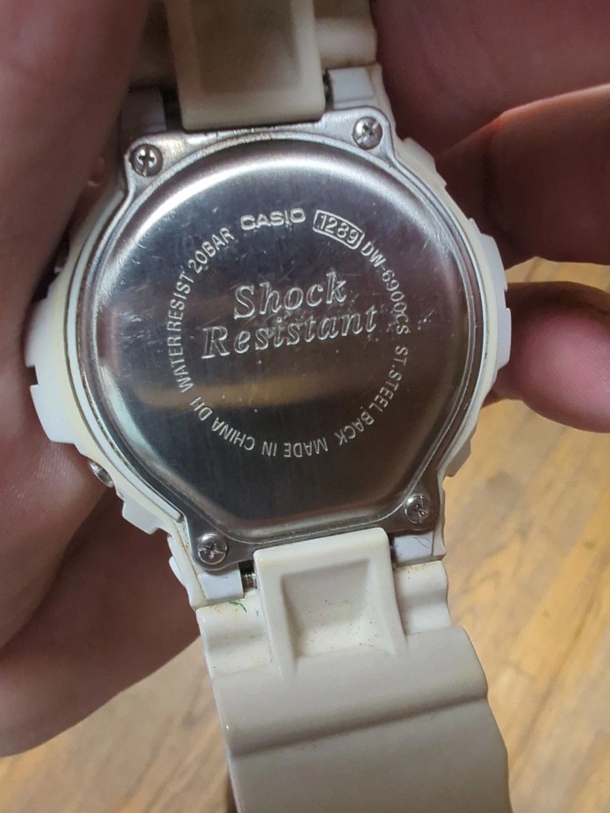 Casio Casio G-Shock DW-6900-CS-7 White Watch Green Purple White Size ONE SIZE - 6 Thumbnail