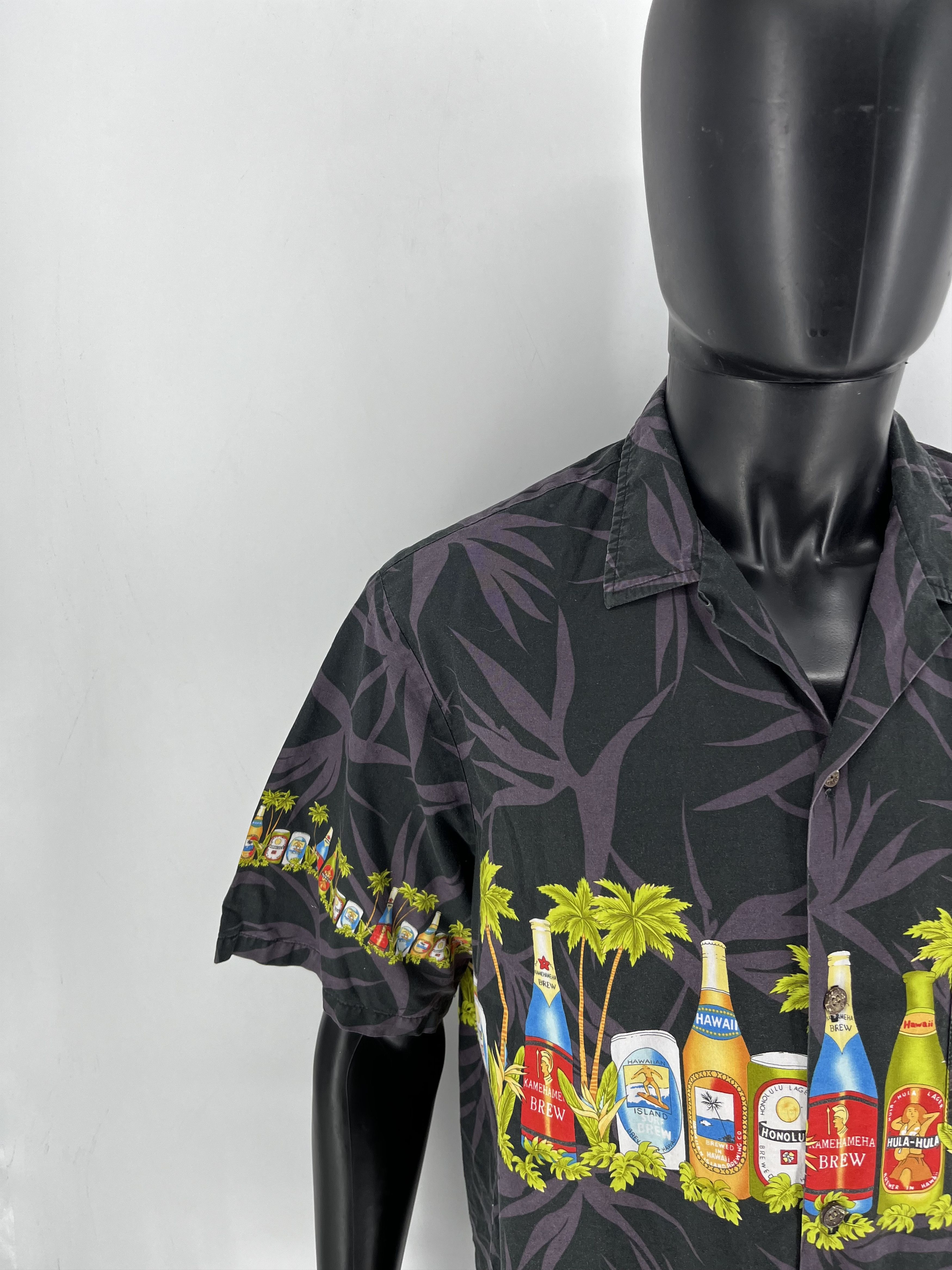 Vintage Vintage RJC Hawaii Made Cotton Hawaiian Camp Collar Shirt Size US XL / EU 56 / 4 - 7 Thumbnail