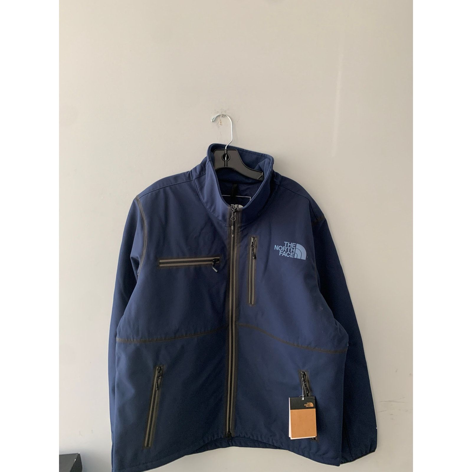 The North Face Denali Ripstop Jacket Navy Blue Size Small
