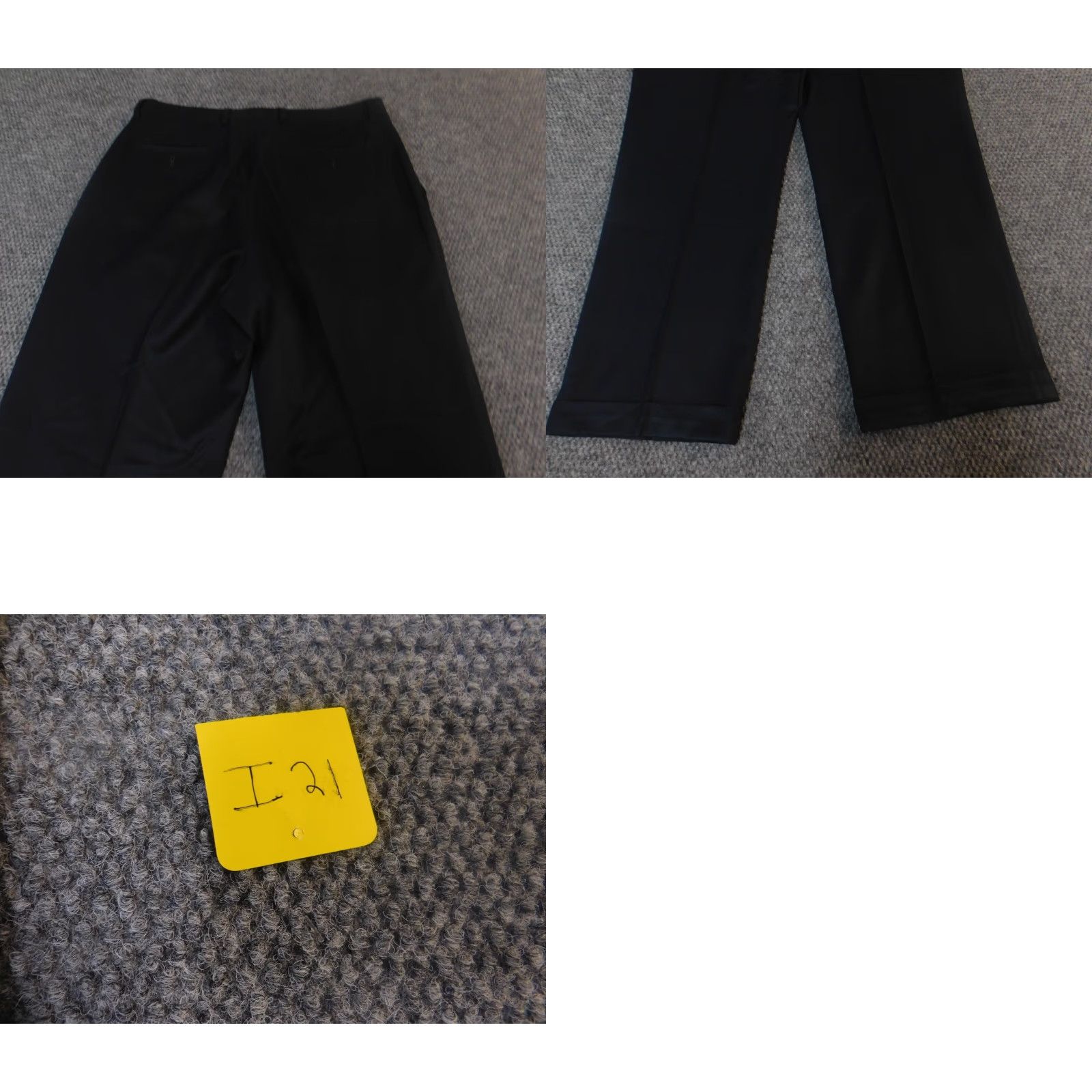 Vintage Alan Flusser Pants 36x34 blue straight regular Mens Pants Straight 34 Inseam 34 Blue Chino Modern Casual Pocket Size US 36 / EU 52 - 8 Thumbnail