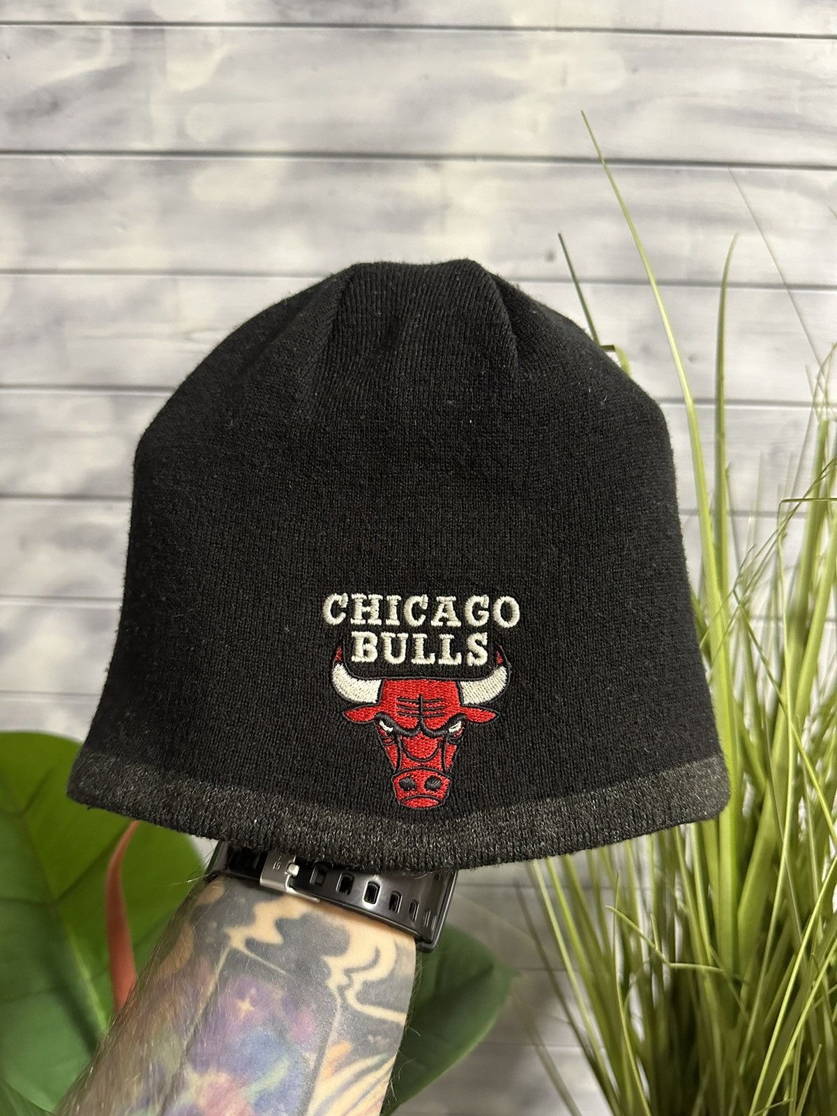 Adidas Rare Vintage Double-sided Hat Chicago Bulls x Adidas. Size ONE SIZE - 1 Thumbnail
