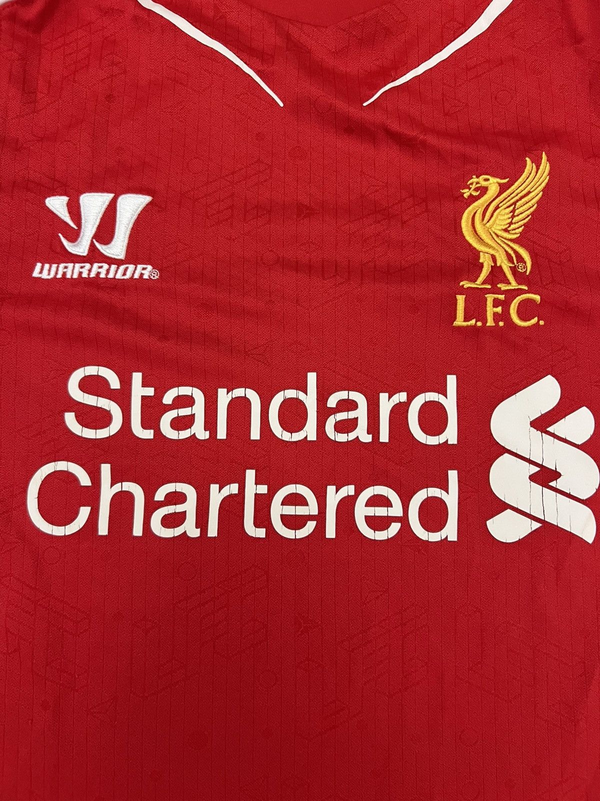 Warrior 2014 2015 Liverpool Warrior Home Training Soccer Jersey Size US L / EU 52-54 / 3 - 3 Thumbnail