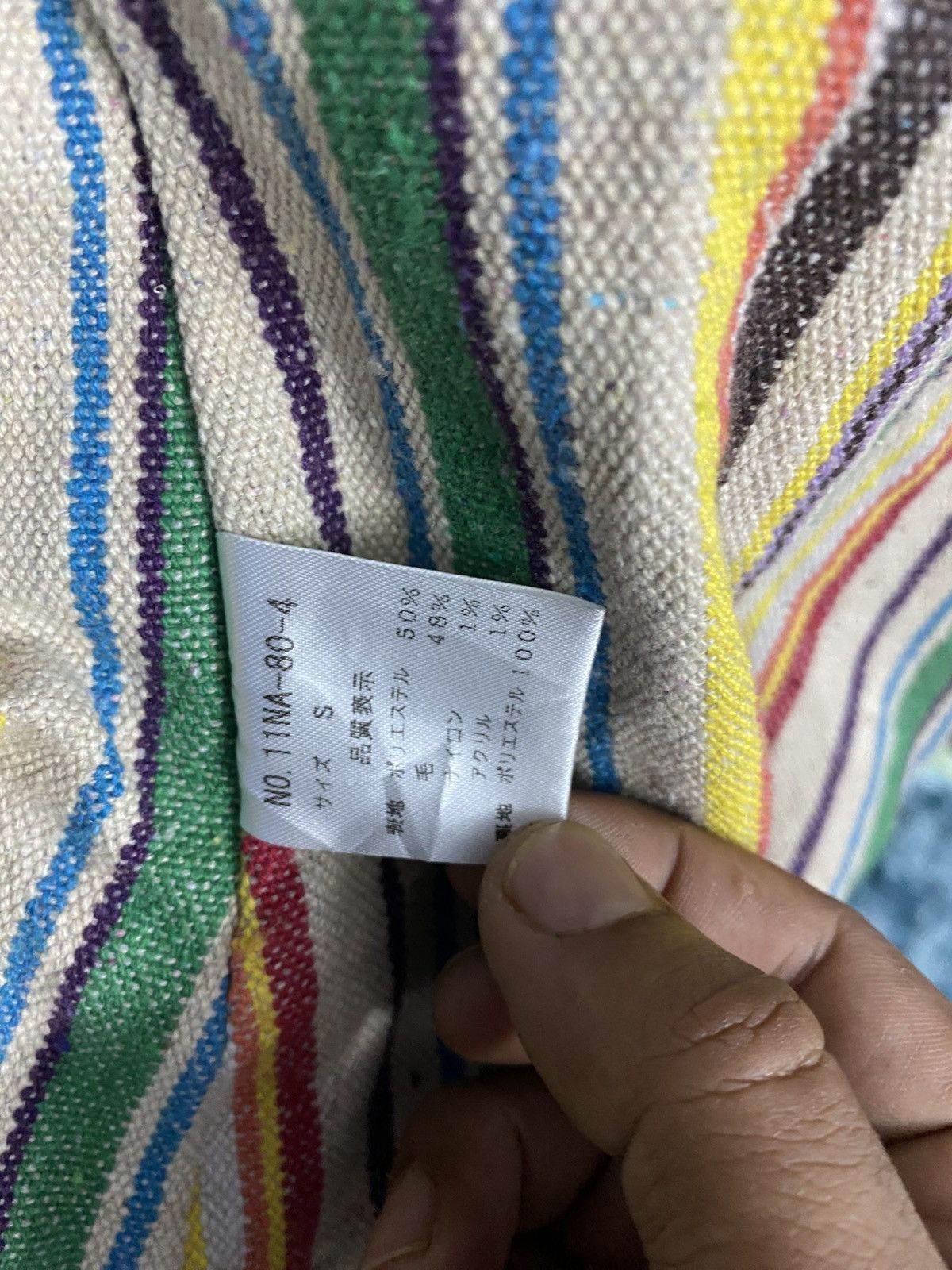 Japanese Brand Ponchos Navajo Neo Nadesico Size S / US 4 / IT 40 - 6 Thumbnail