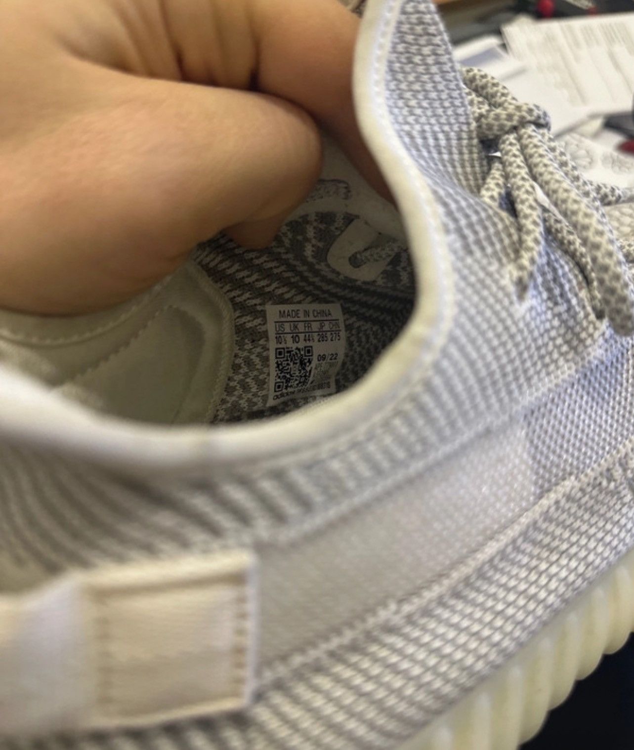 Adidas × Yeezy Adidas yeezy boost 350 static reflective size 44 2/3 Size US 10.5 / EU 43-44 - 6 Thumbnail