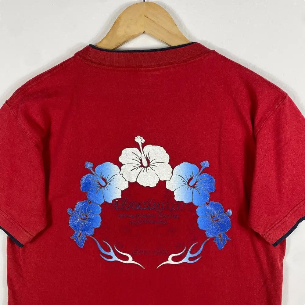Vintage Vintage DIG DEEP SURF Double Layer Hibiscus Graphic Surf Tee Size US M / EU 48-50 / 2 - 2 Thumbnail