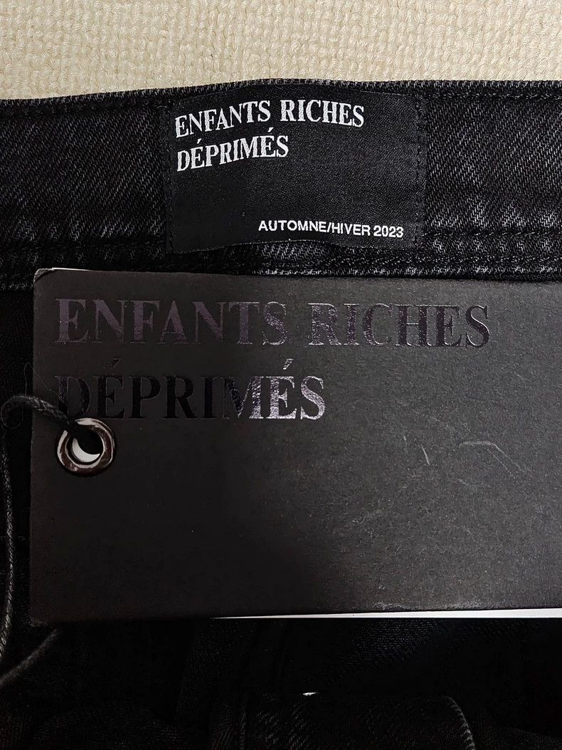 Enfants Riches Deprimes Enfants Riches Deprimes23 FW erd destroy old wash black gre Size US 34 / EU 50 - 4 Thumbnail