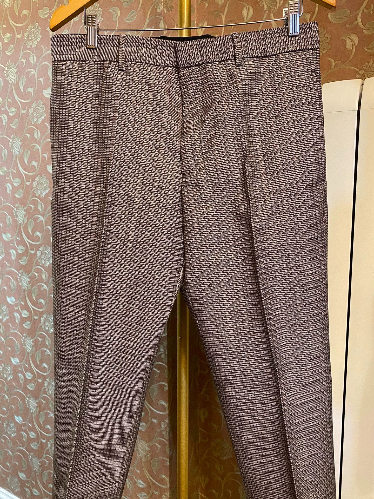 Jil Sander JIL SANDER Italian 100% Wool Minimalist Trousers 48 Size US 32 / EU 48 - 3 Thumbnail