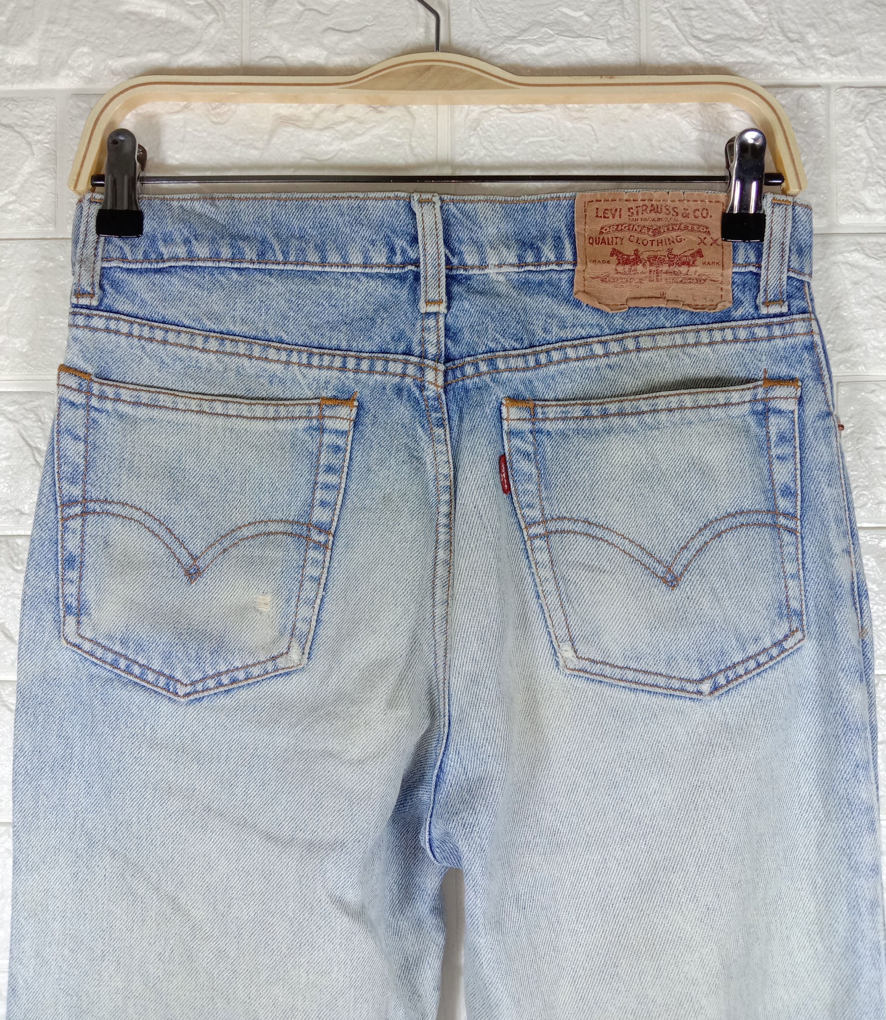 Levi's Vintage Levi's 505 Jeans Rusty Wash Distressed Denim Size US 29 - 6 Thumbnail