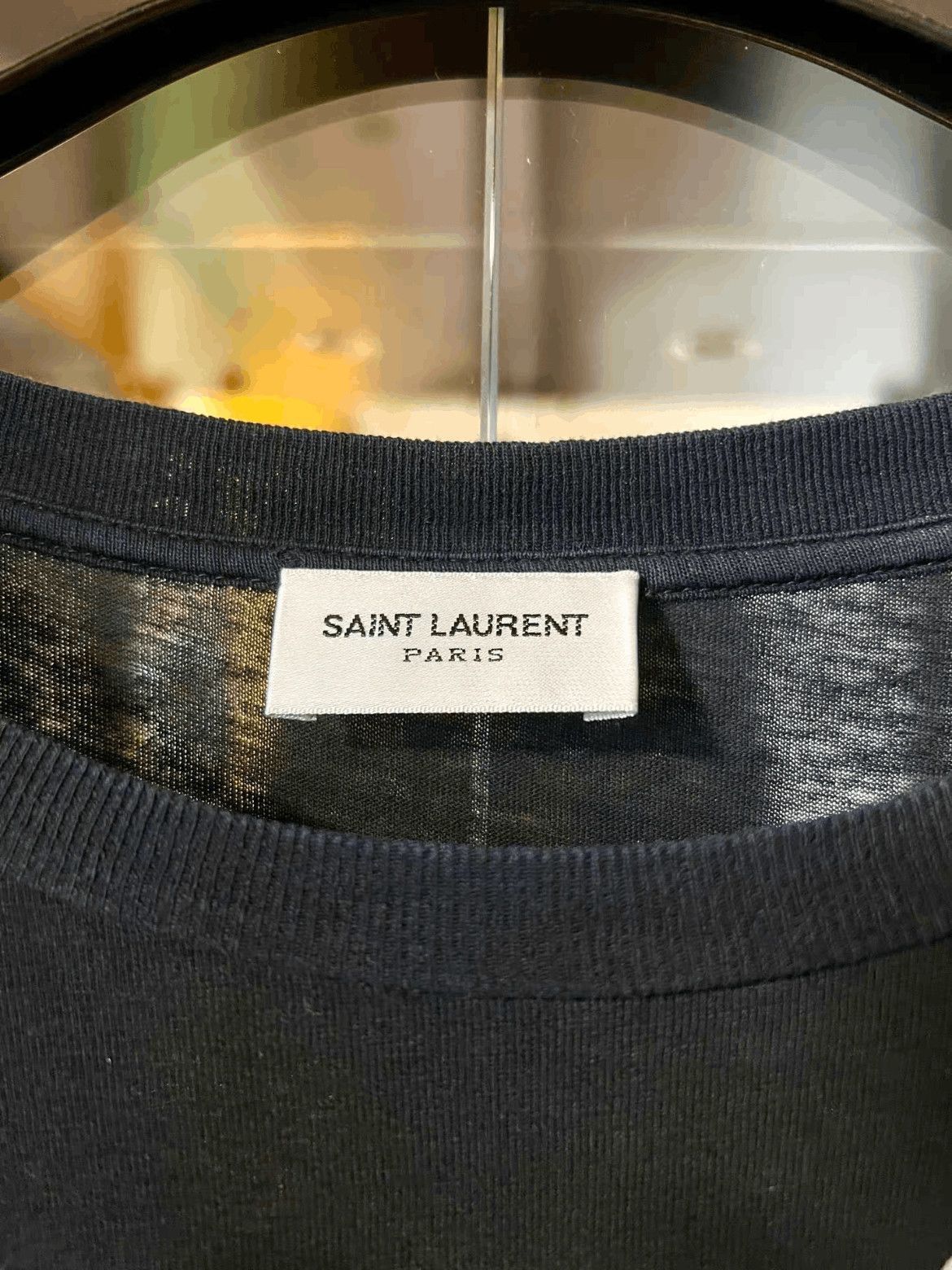 Saint Laurent Paris Saint Laurent Paris 19SS Bat Pattern Tee-2507 Size US S / EU 44-46 / 1 - 3 Thumbnail