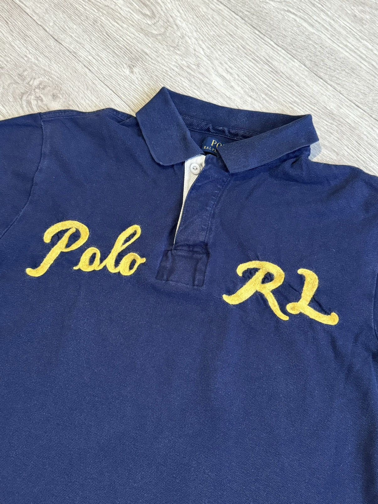 Polo Ralph Lauren 🔷Vintage Polo Ralph Lauren Big logo Polo 90s🔷 Size US L / EU 52-54 / 3 - 4 Thumbnail