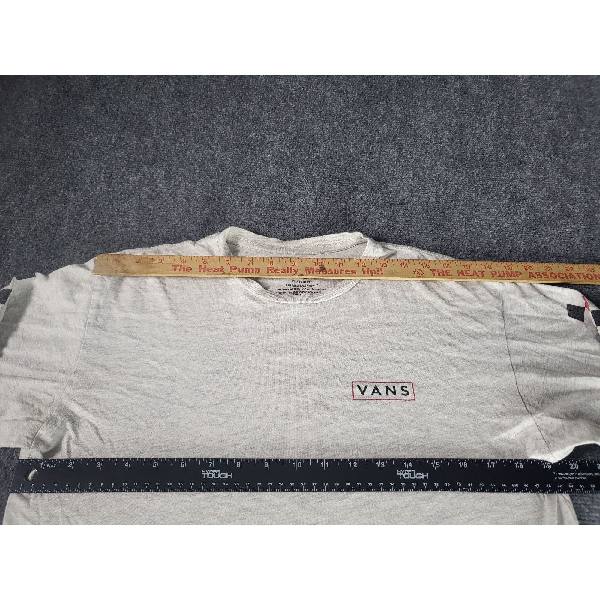 Vans VANS Classic Fit SKATE SKATEBOARD SKATER CHECKERED LONG SLEE Size US M / EU 48-50 / 2 - 5 Thumbnail