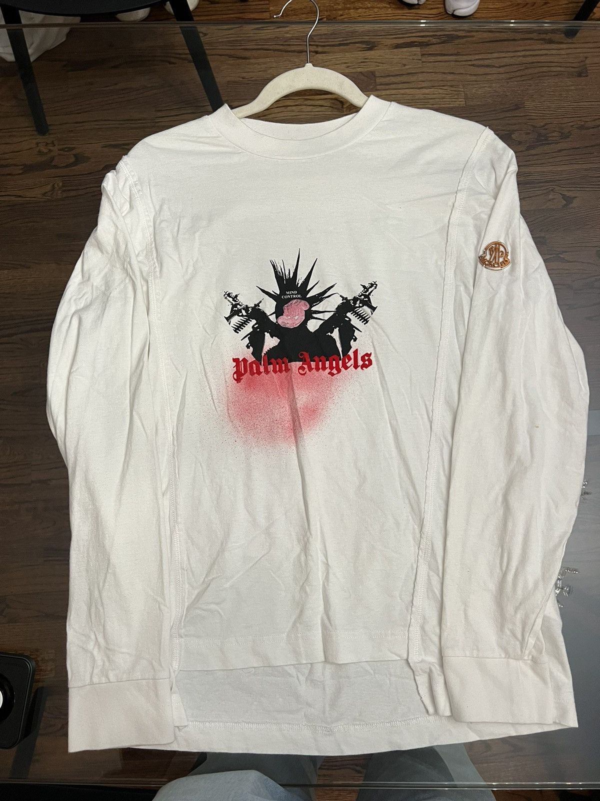 ウォーキング・ランニングウェア MONCLER PALM ANGELS JERSEY BOTTOMS GRAY Moncler × Palm Angels | Grailed