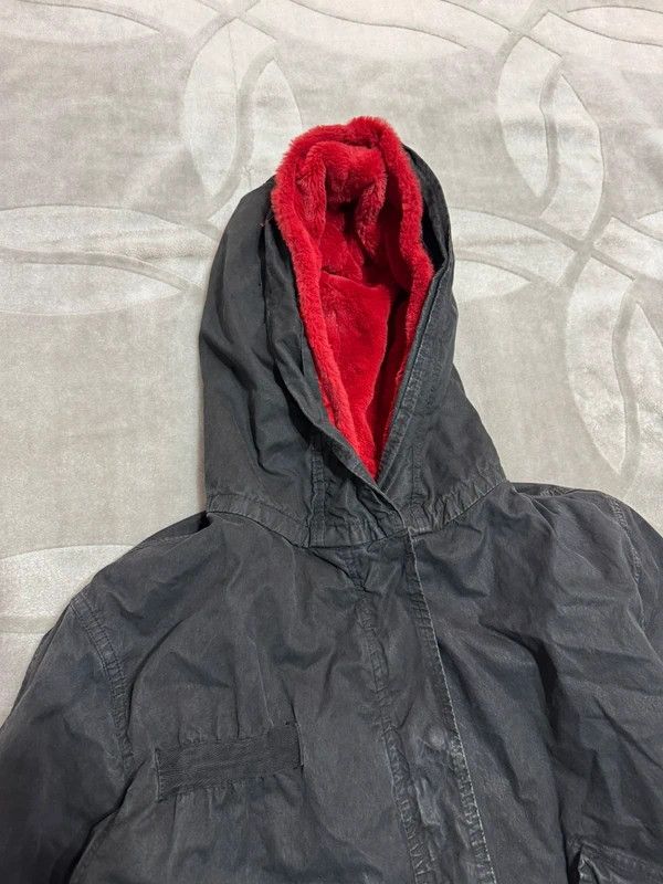 Other Blue Dream SNC Made in Italy Fur Wax Waxed Parka Jacket S Size S / US 4 / IT 40 - 7 Thumbnail